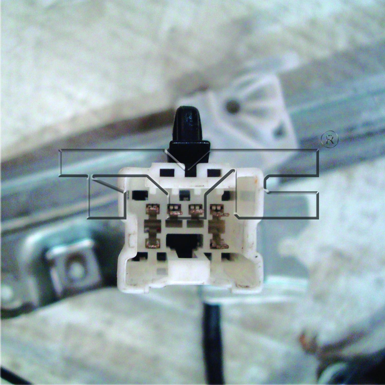 TYC 660497 Power Window Motor and Regulator Assembly product image 3 of 4