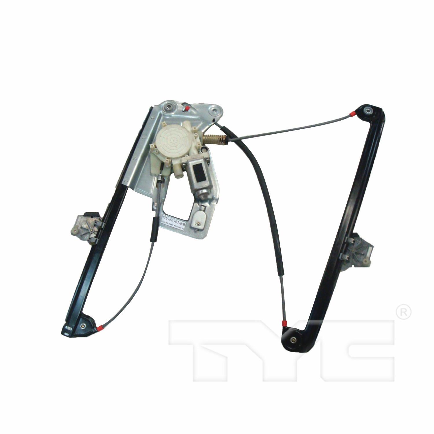 TYC 660500 Power Window Motor and Regulator Assembly product image 1 of 4