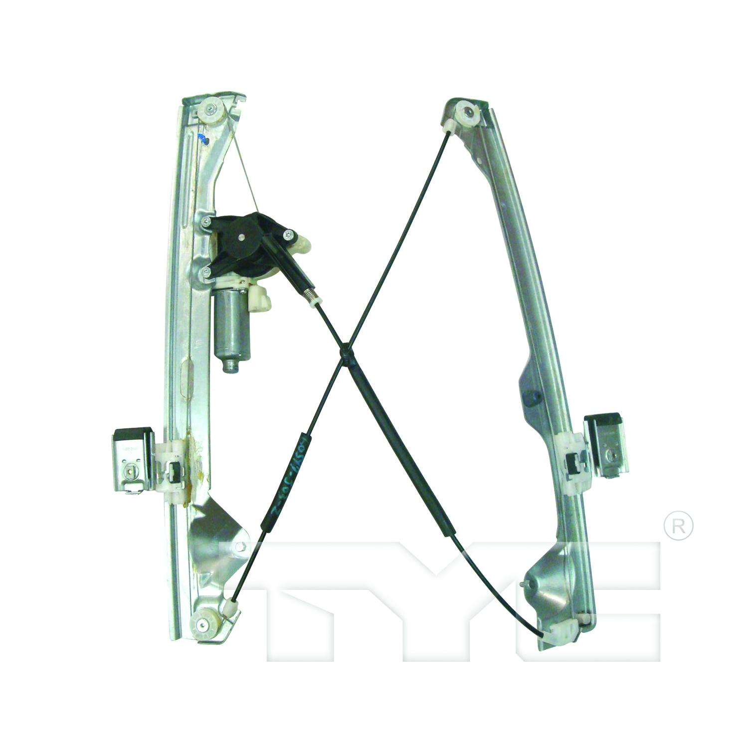 TYC 660504 Power Window Motor and Regulator Assembly product image 2 of 3