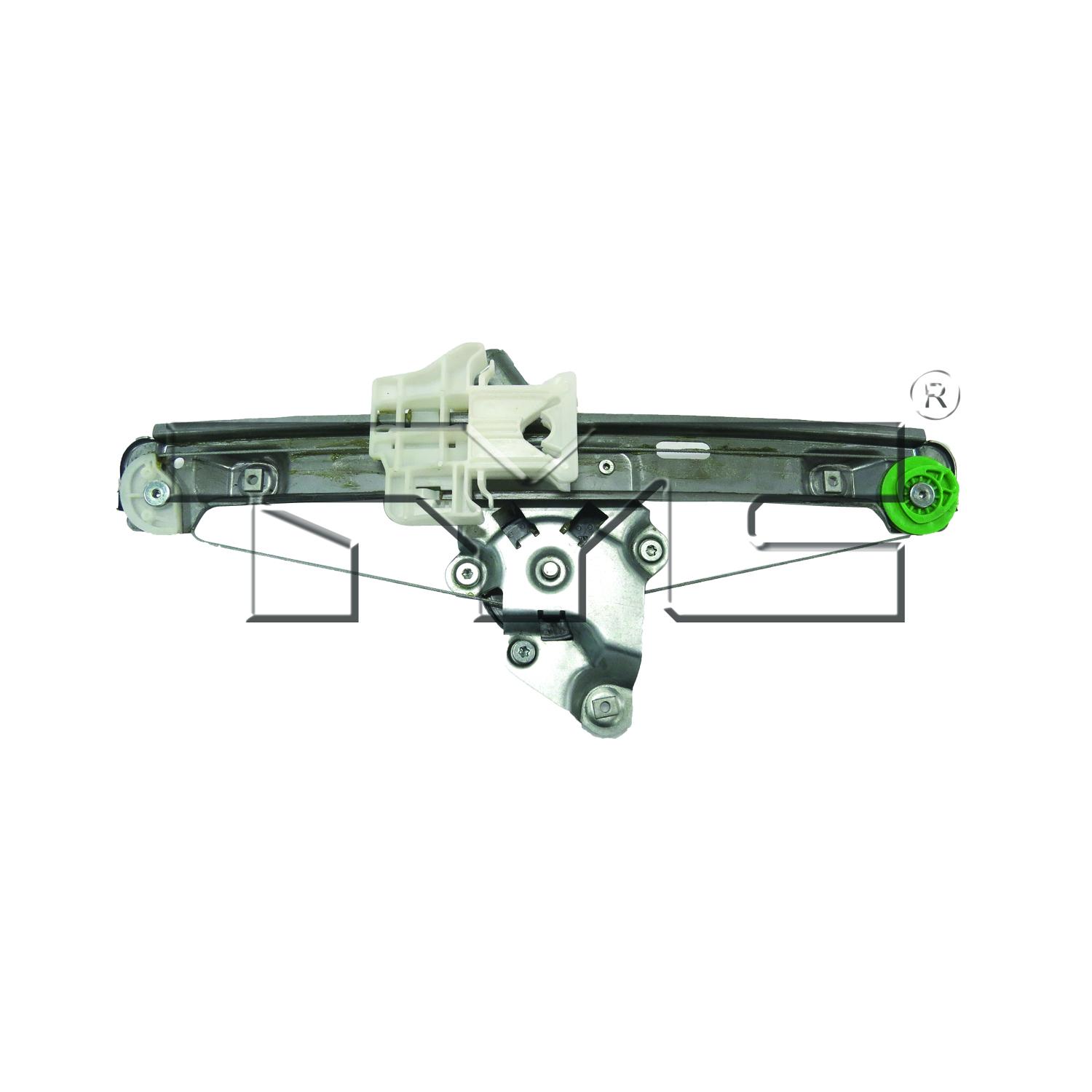 TYC 660513 - Power Window Motor and Regulator Assembly TYC 660513 Power Window Motor and Regulator Assembly product image 2 of 4