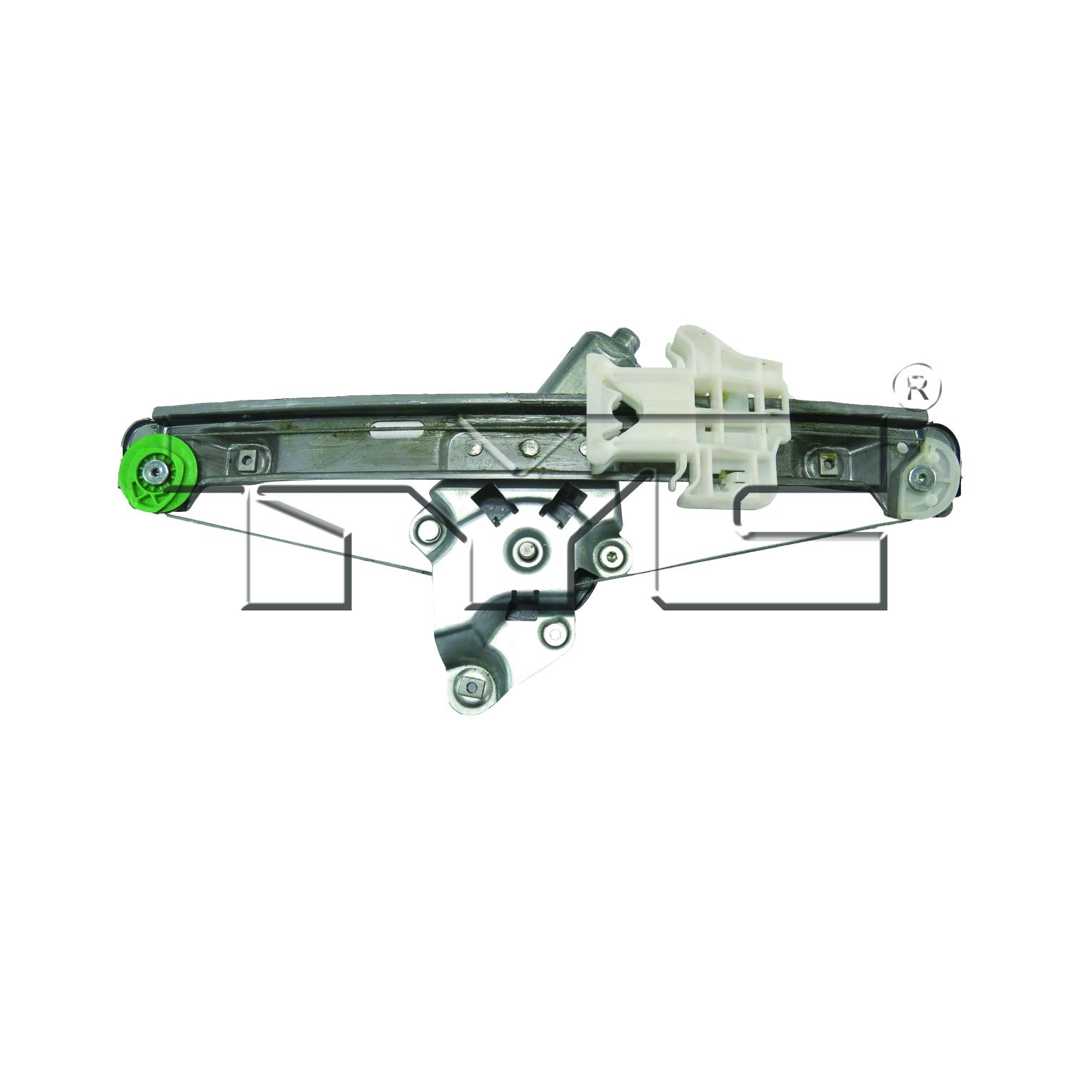 TYC 660514 Power Window Motor and Regulator Assembly product image 2 of 4