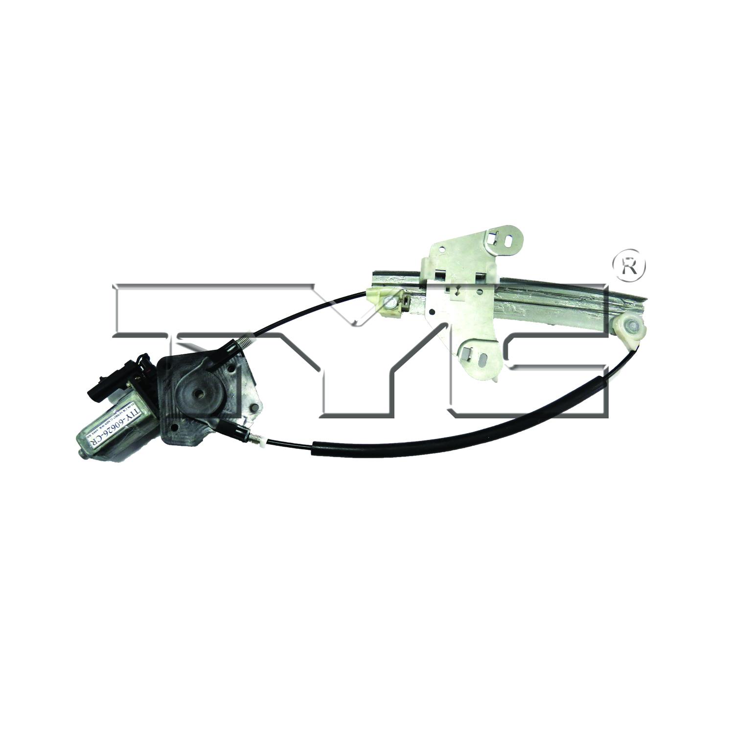 TYC 660515 Power Window Motor and Regulator Assembly product image 3 of 5