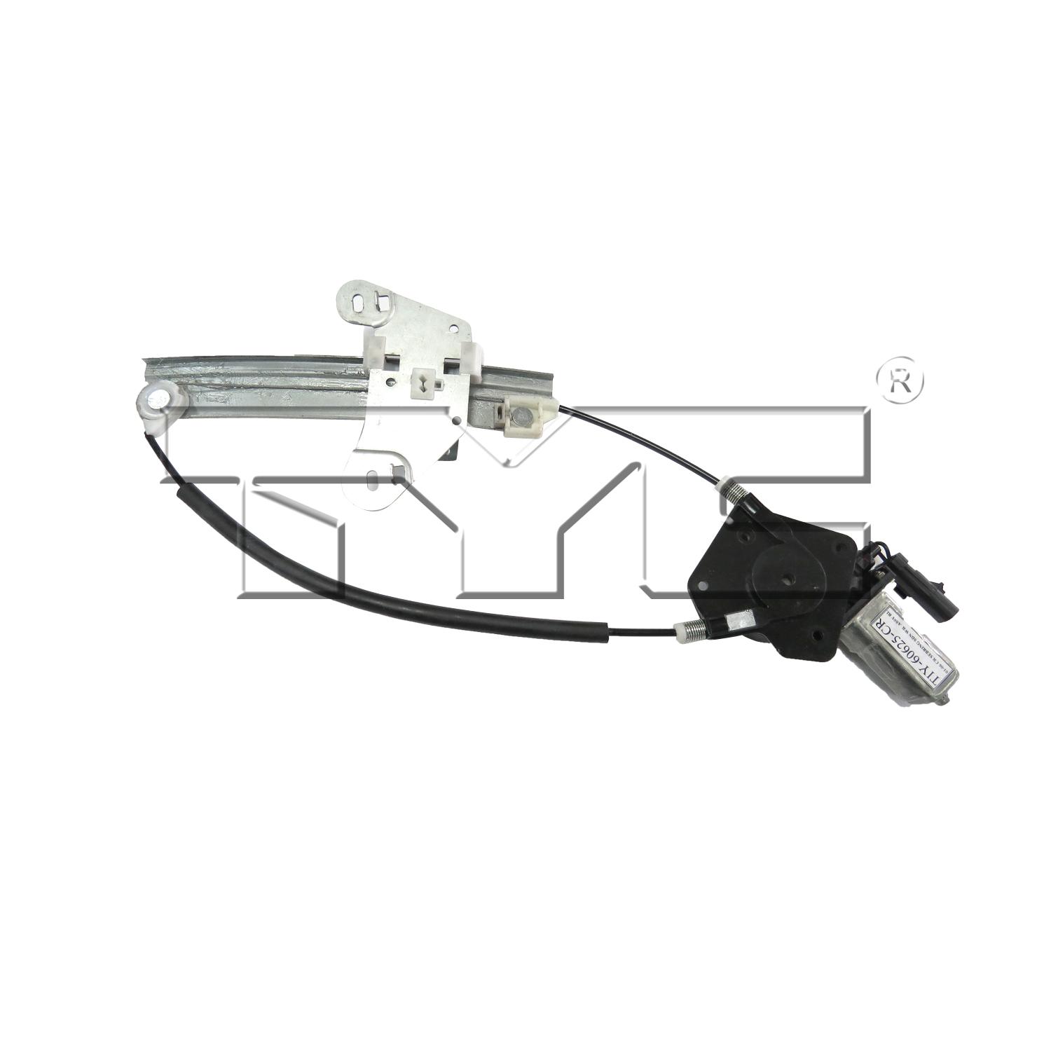 TYC 660516 Power Window Motor and Regulator Assembly product image 3 of 5