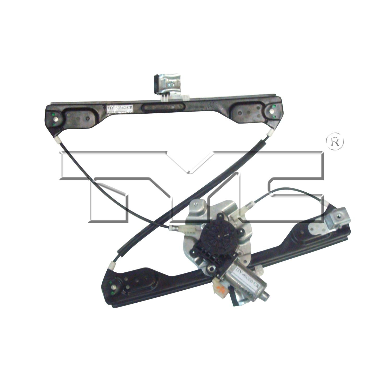 TYC 660521 Power Window Motor and Regulator Assembly product image 1 of 3