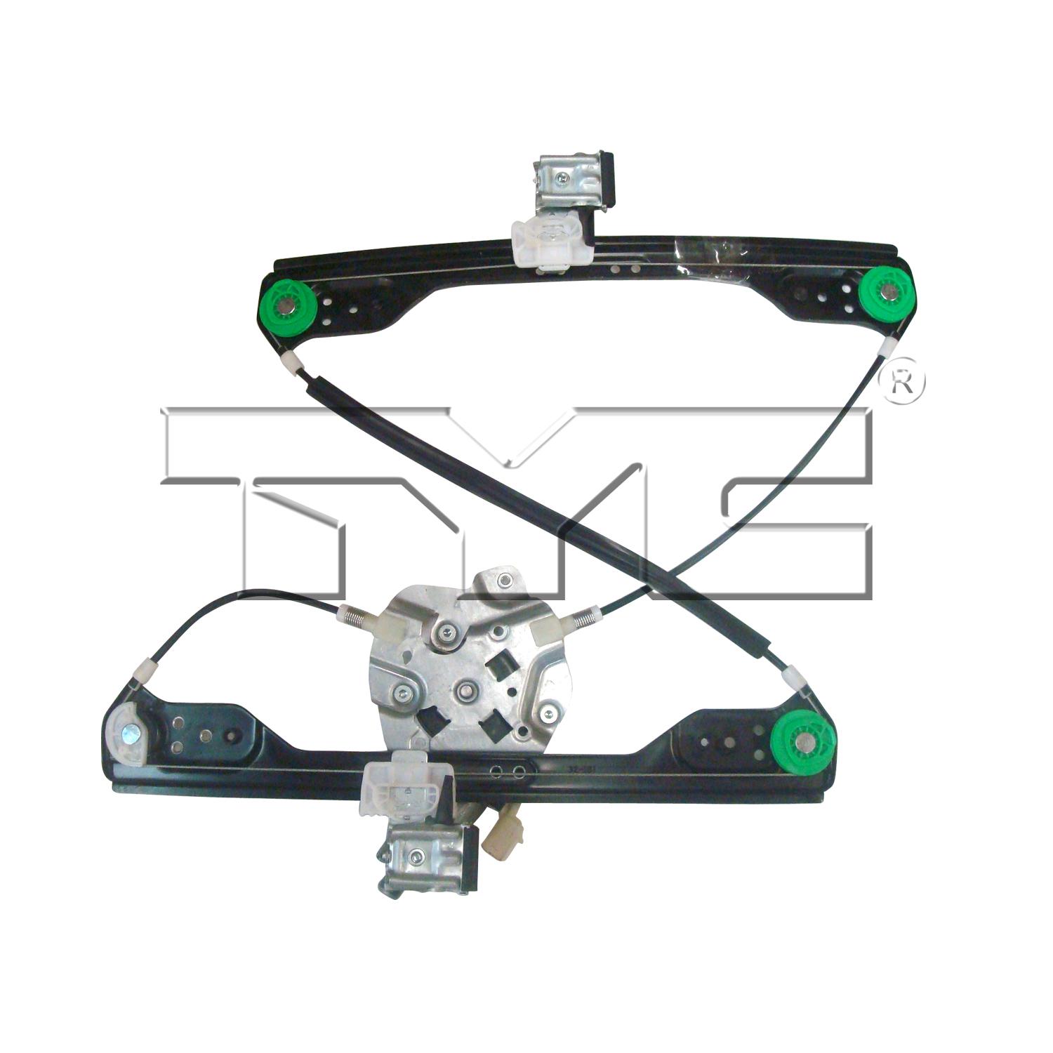 TYC 660521 Power Window Motor and Regulator Assembly product image 2 of 3