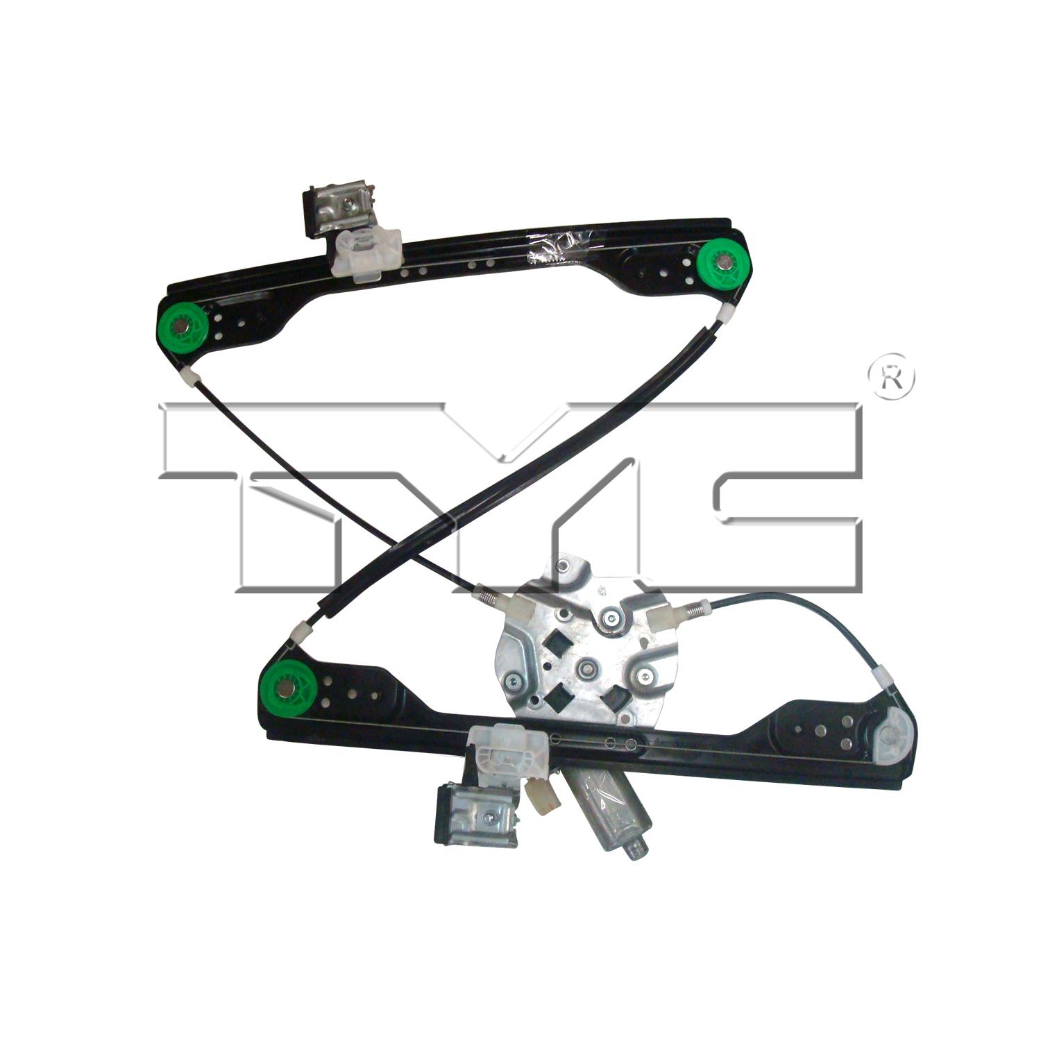TYC 660522 Power Window Motor and Regulator Assembly product image 2 of 3