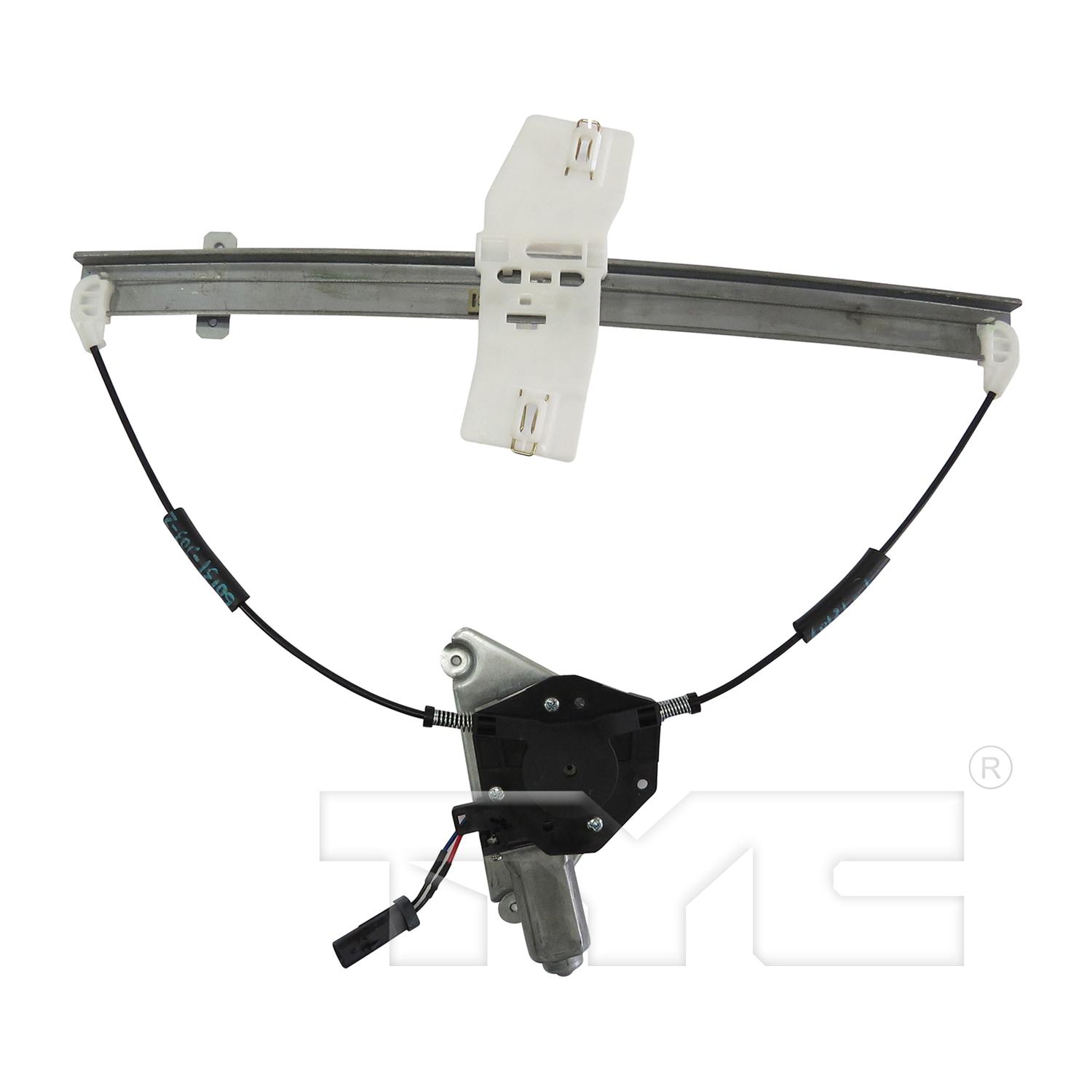 TYC 660523 - Power Window Motor and Regulator Assembly TYC 660523 Power Window Motor and Regulator Assembly product image 2 of 3