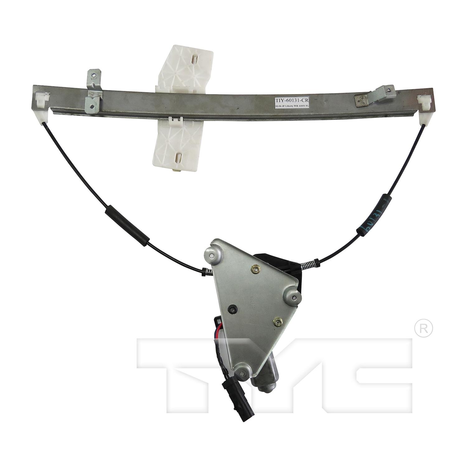 TYC 660524 Power Window Motor and Regulator Assembly product image 1 of 3