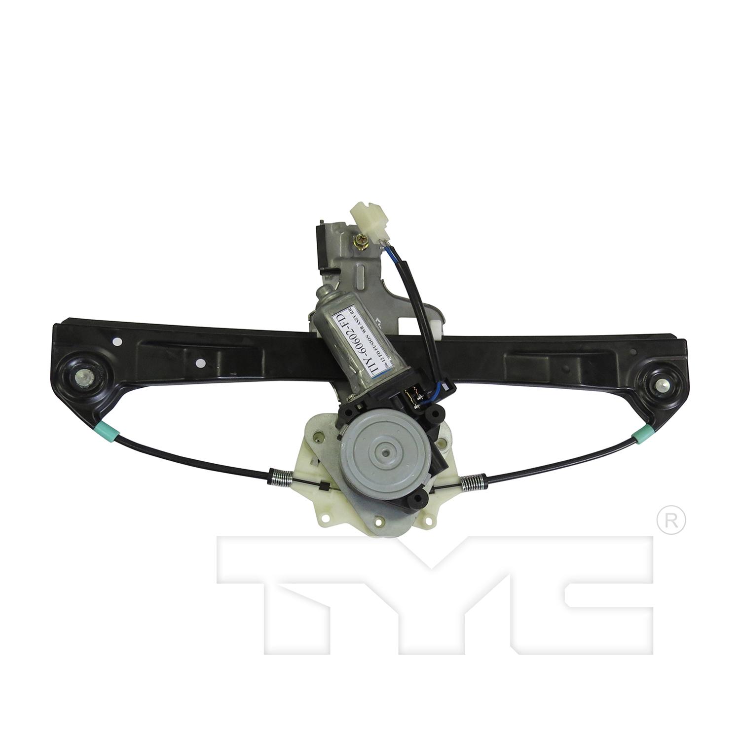 TYC 660525 Power Window Motor and Regulator Assembly product image 1 of 3