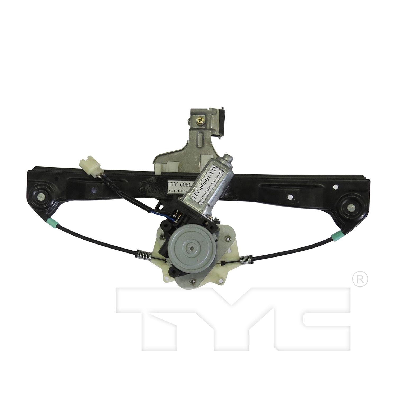 TYC 660526 Power Window Motor and Regulator Assembly product image 1 of 3