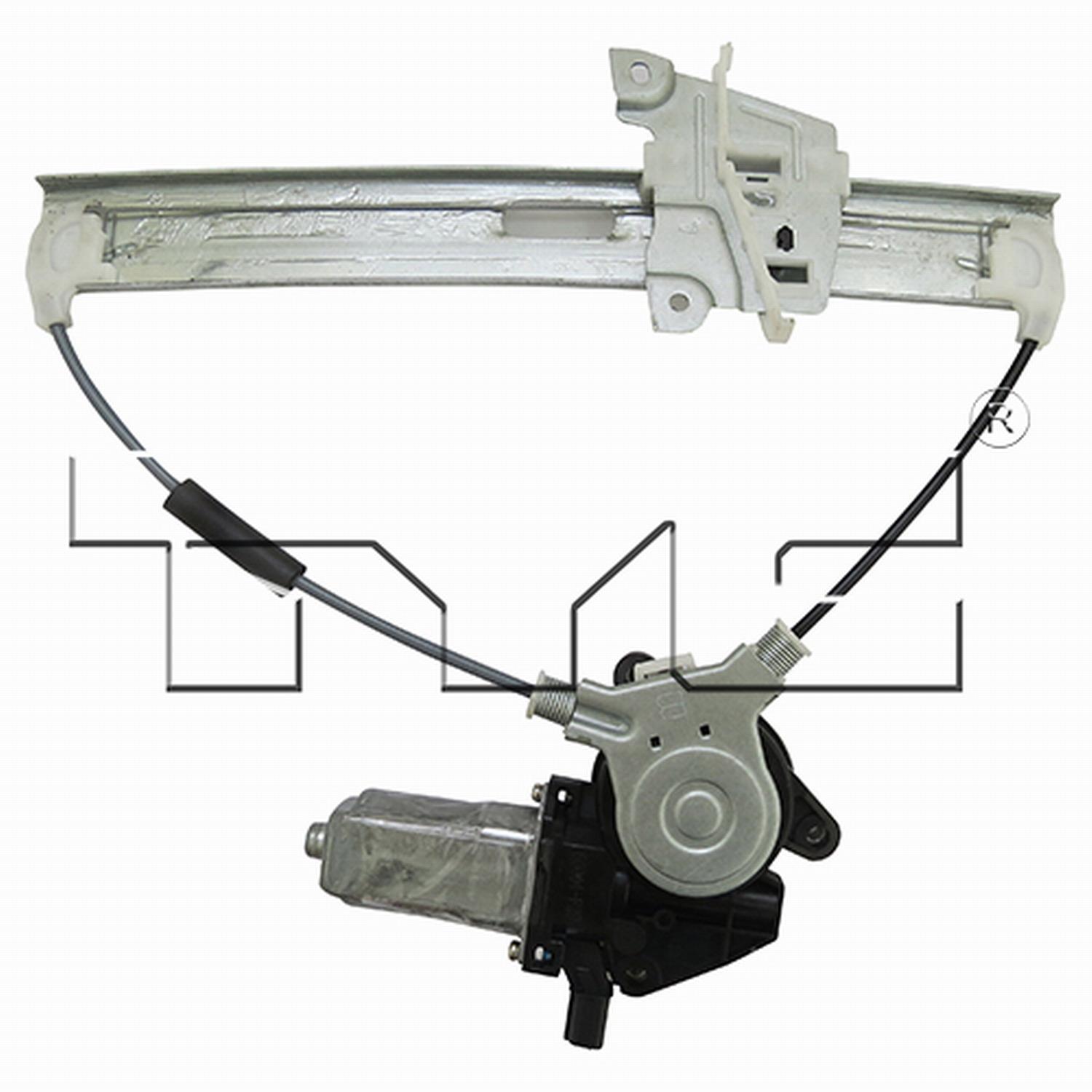 TYC 660532 Power Window Motor and Regulator Assembly product image 2 of 5