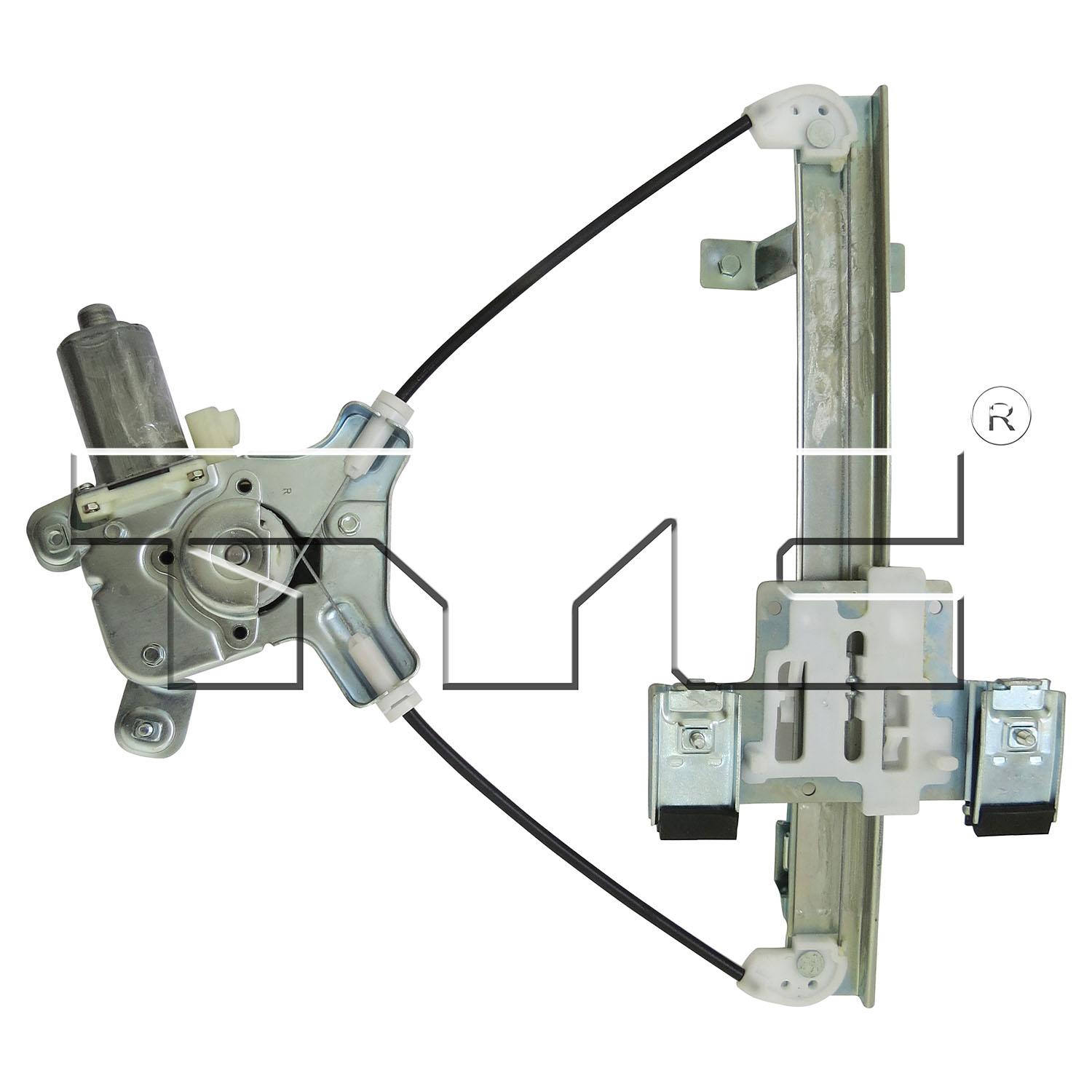 TYC 660533 Power Window Motor and Regulator Assembly product image 2 of 3