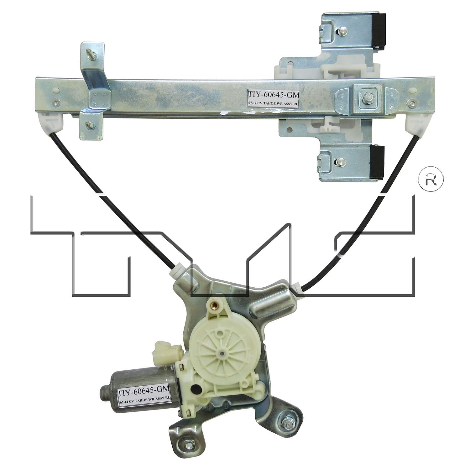 TYC 660534 Power Window Motor and Regulator Assembly product image 1 of 3