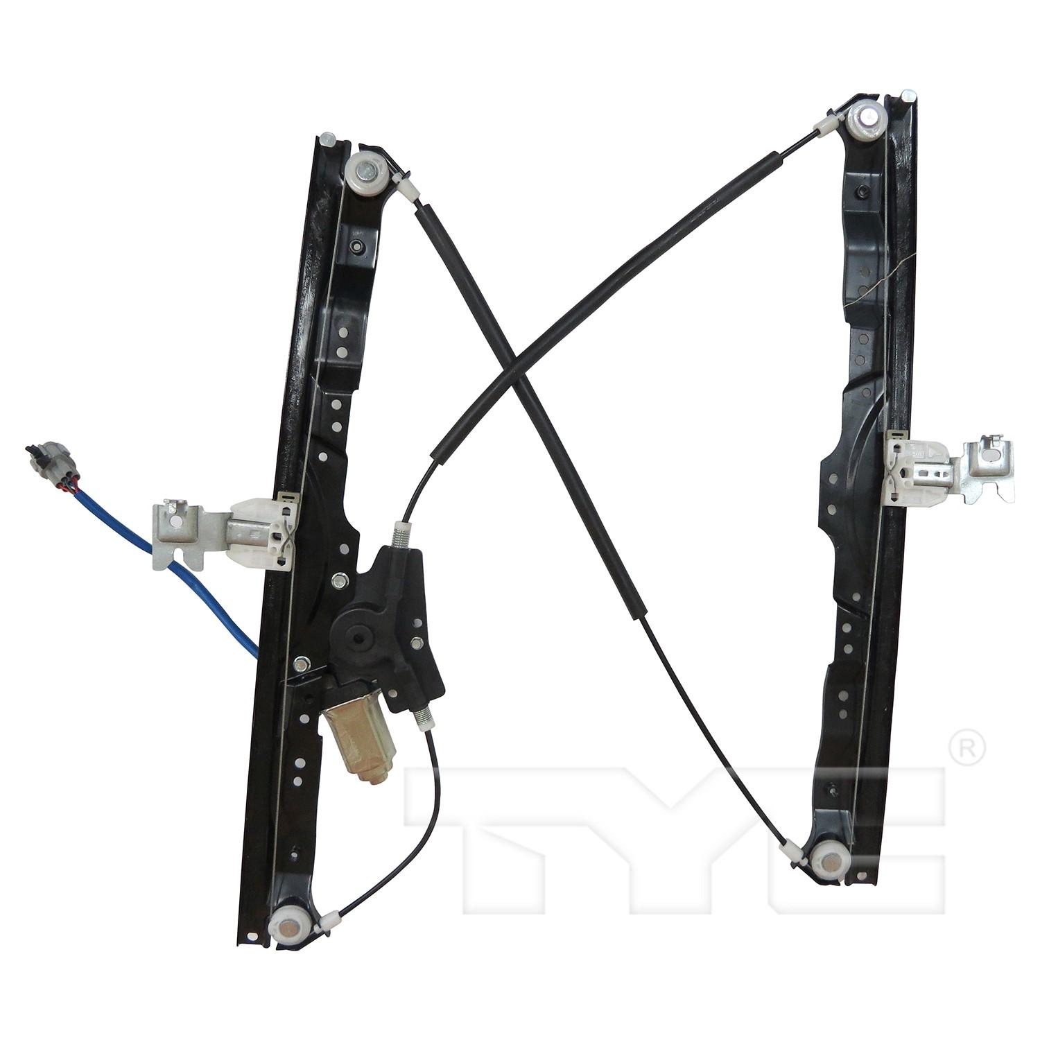 TYC 660538 Power Window Motor and Regulator Assembly product image 2 of 3