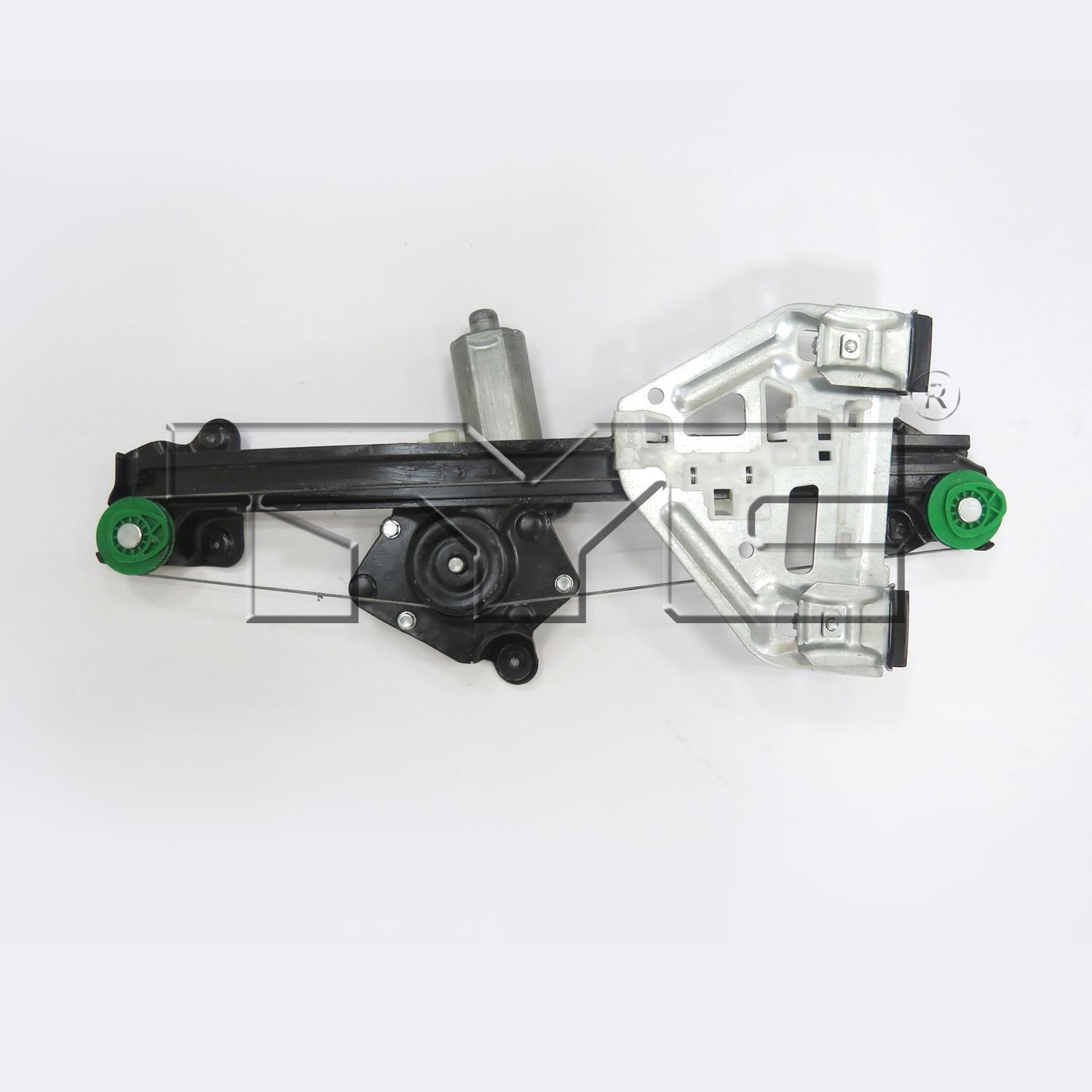 TYC 660539 Power Window Motor and Regulator Assembly product image 2 of 3