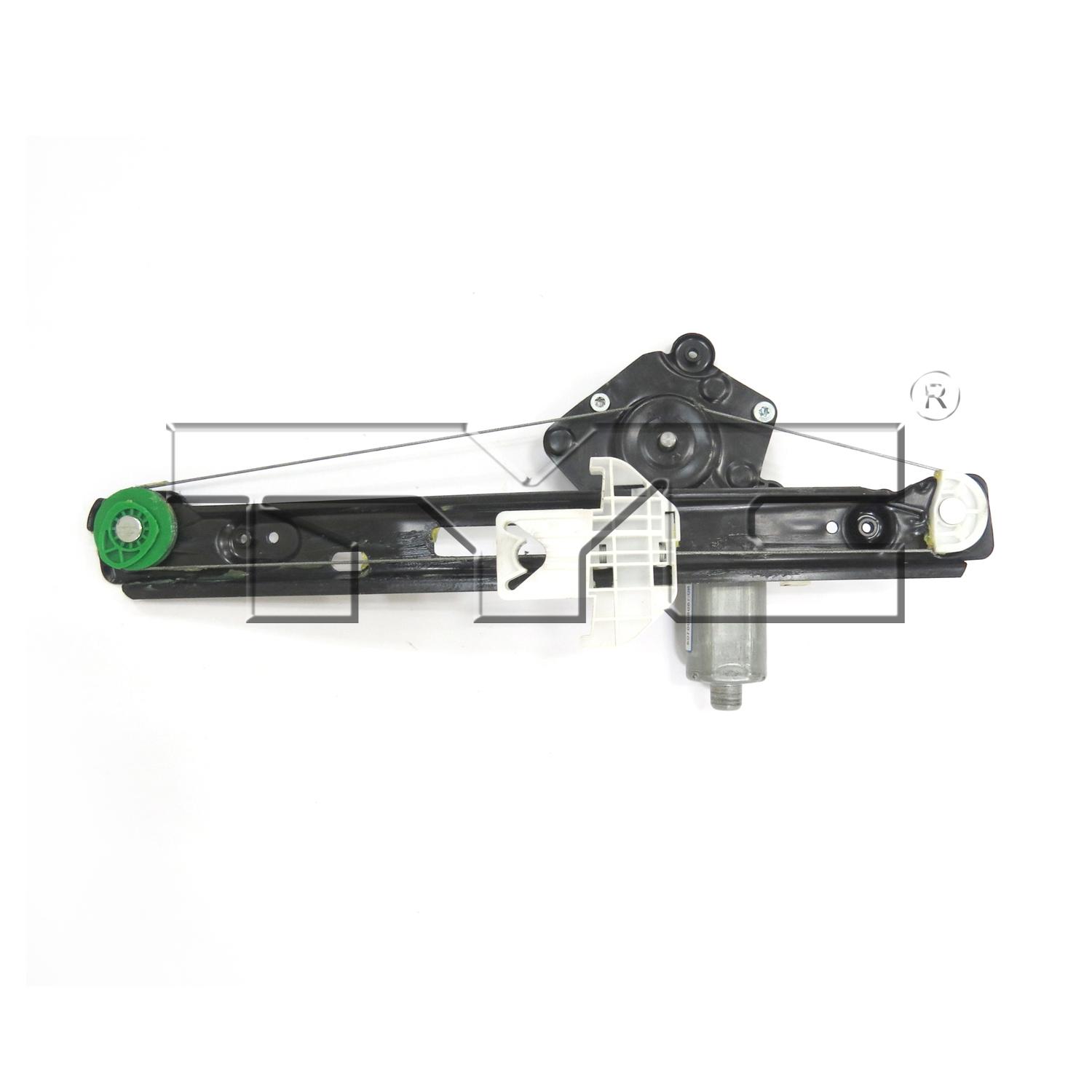TYC 660541 Power Window Motor and Regulator Assembly product image 2 of 3