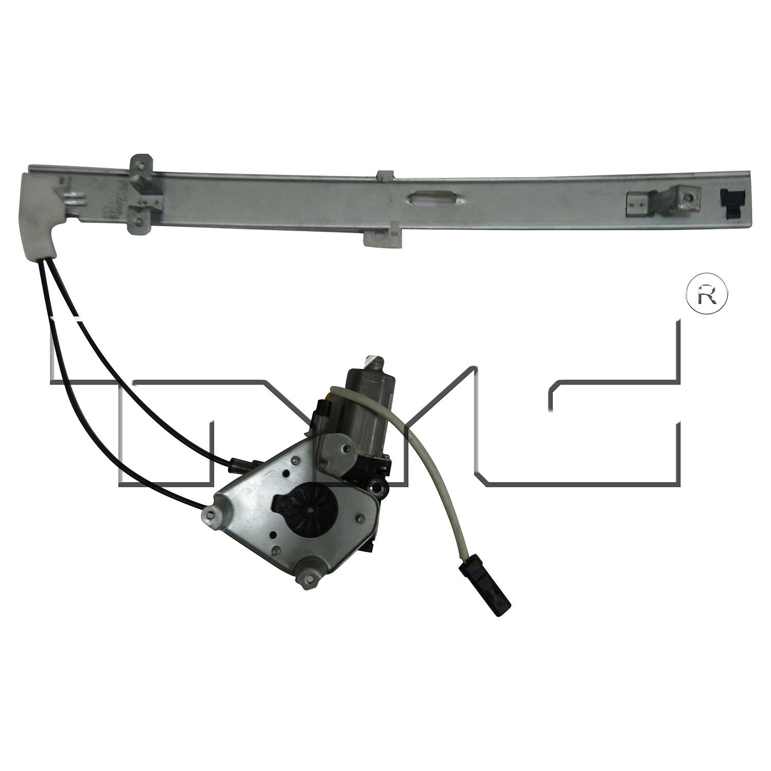 TYC 660545 Power Window Motor and Regulator Assembly product image 2 of 3