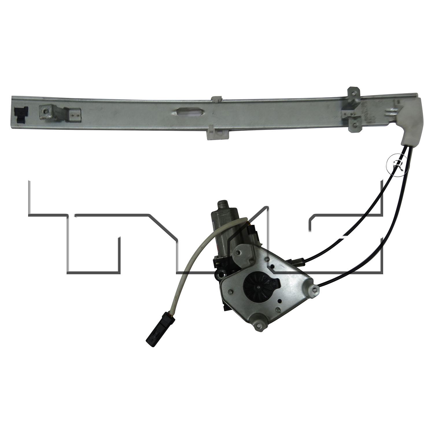 TYC 660546 Power Window Motor and Regulator Assembly product image 2 of 3