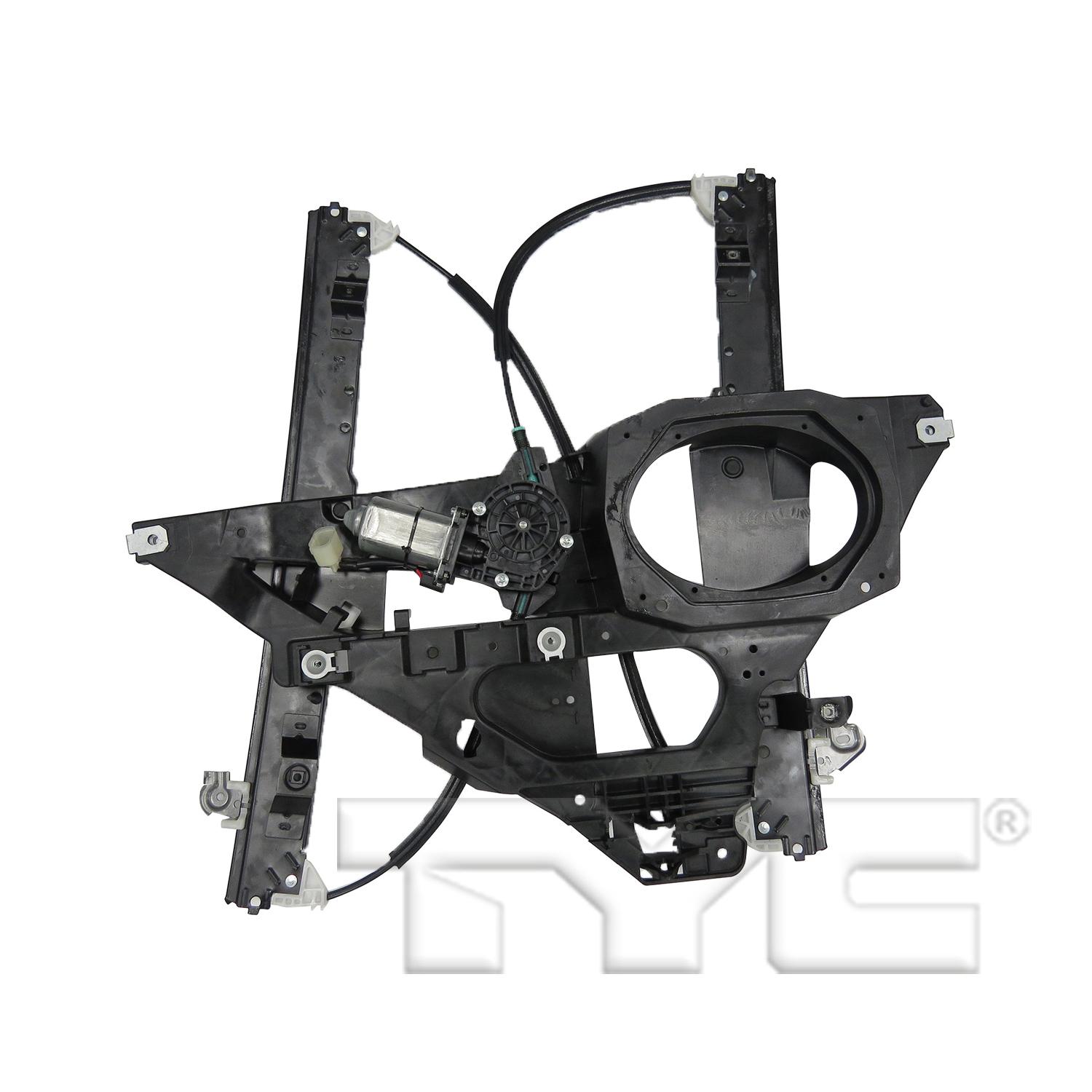 TYC 660547 Power Window Motor and Regulator Assembly product image 2 of 7