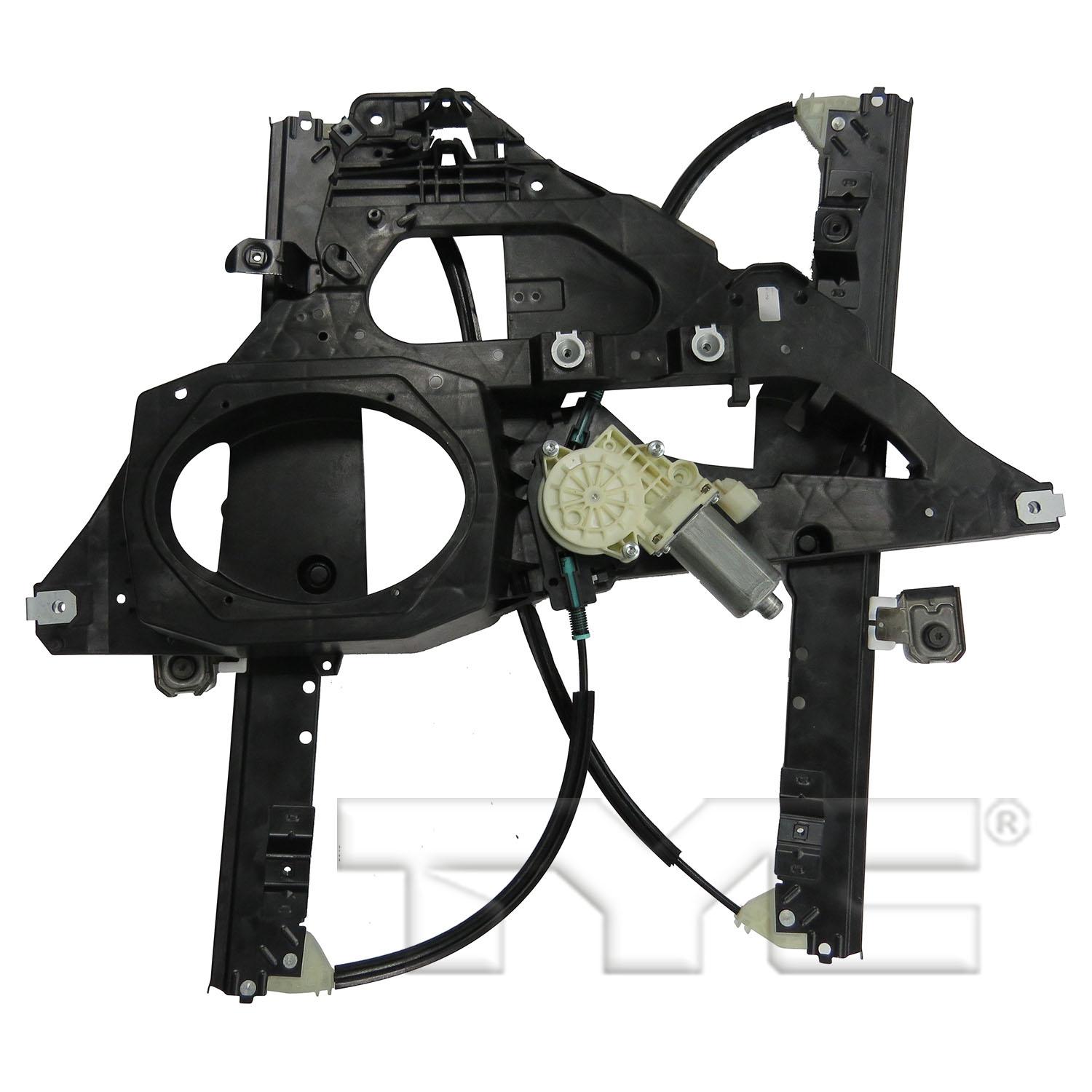 TYC 660557 Power Window Motor and Regulator Assembly product image 1 of 3
