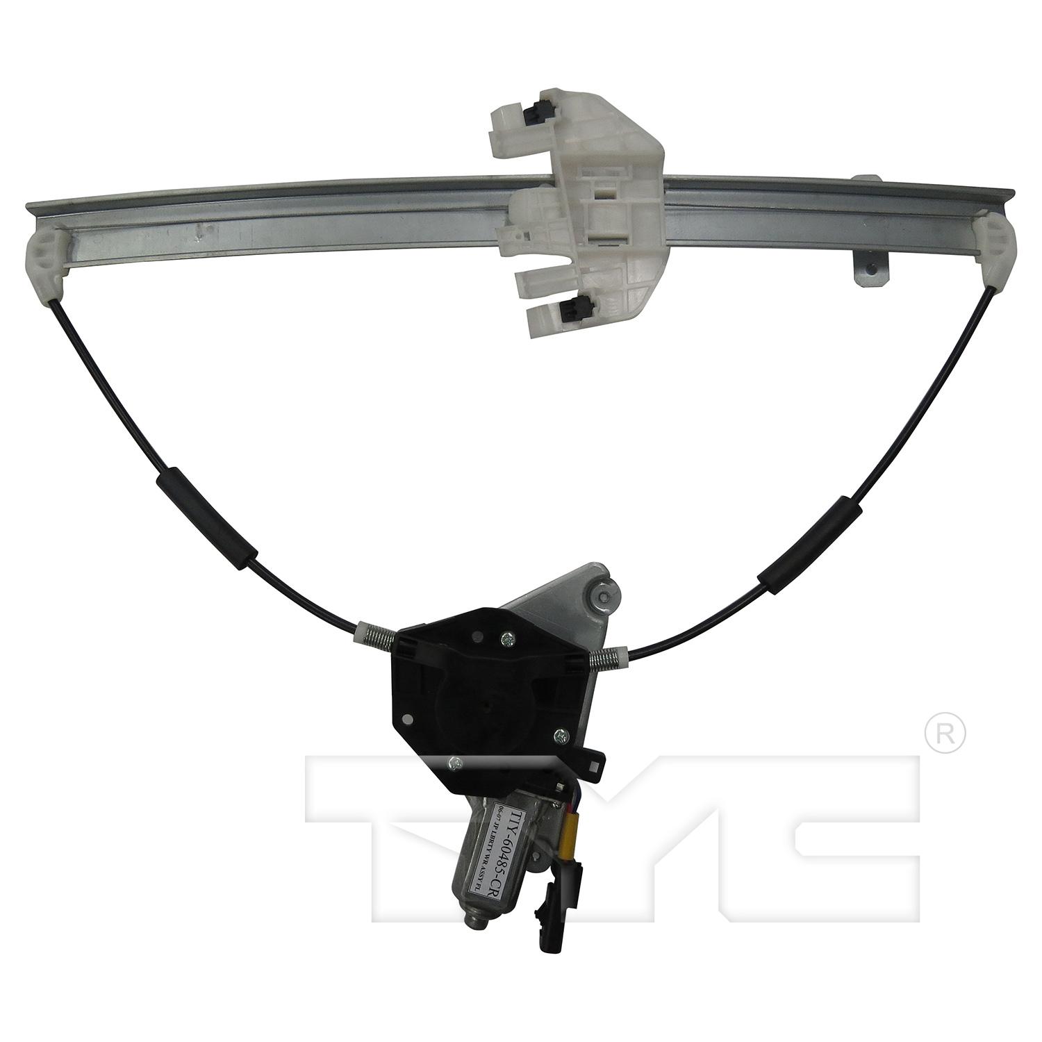TYC 660560 Power Window Motor and Regulator Assembly product image 1 of 6