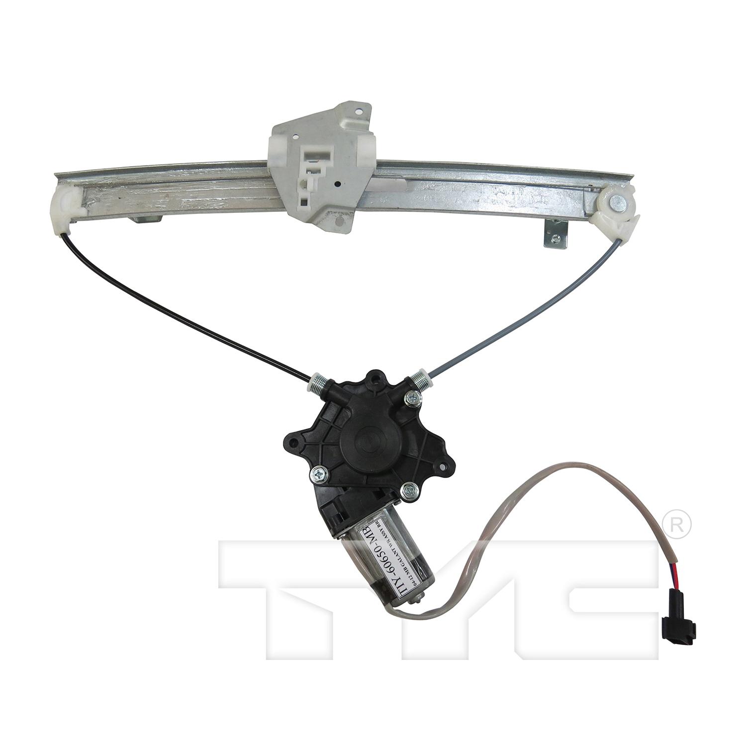 TYC 660567 Power Window Motor and Regulator Assembly product image 2 of 3