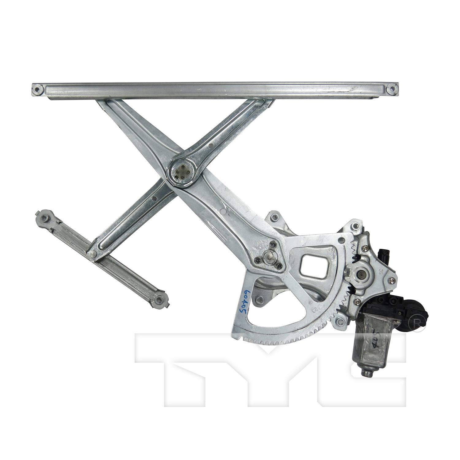 TYC 660574 - Power Window Motor and Regulator Assembly TYC 660574 Power Window Motor and Regulator Assembly product image 2 of 3