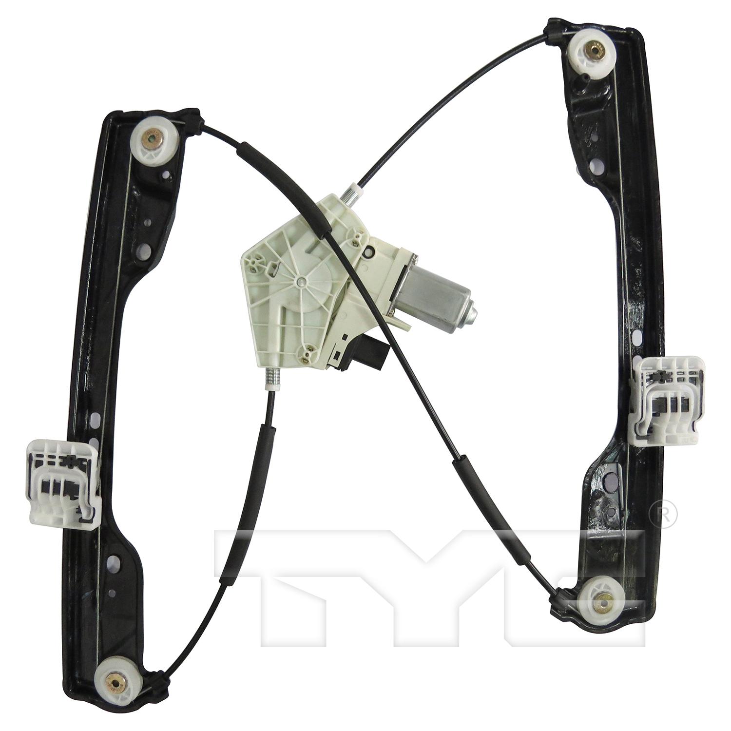TYC 660596 Power Window Motor and Regulator Assembly product image 2 of 3
