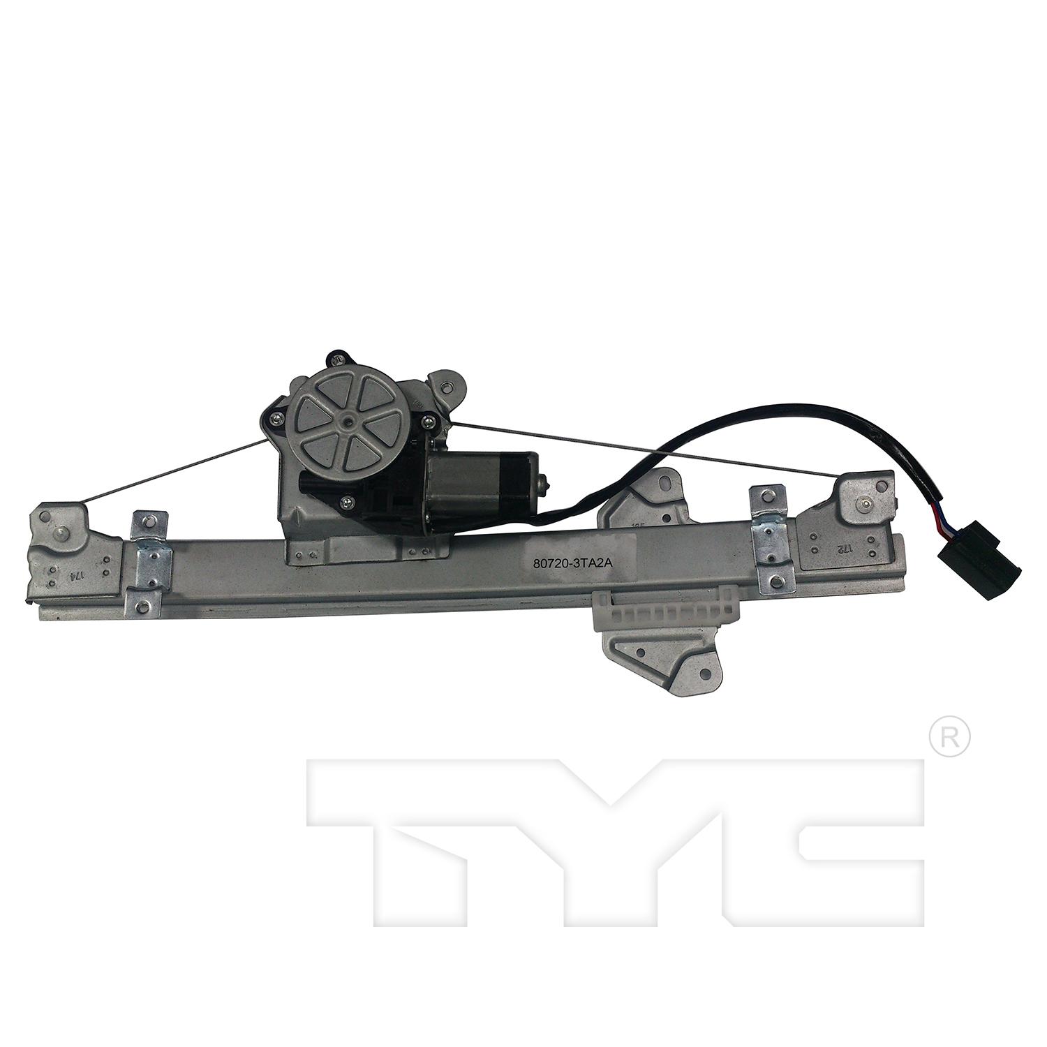 TYC 660605 Power Window Motor and Regulator Assembly product image 1 of 3