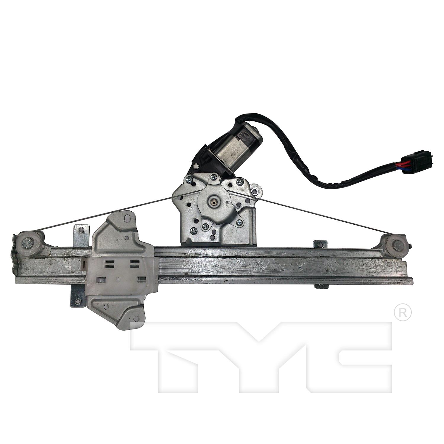 TYC 660610 Power Window Motor and Regulator Assembly product image 2 of 3