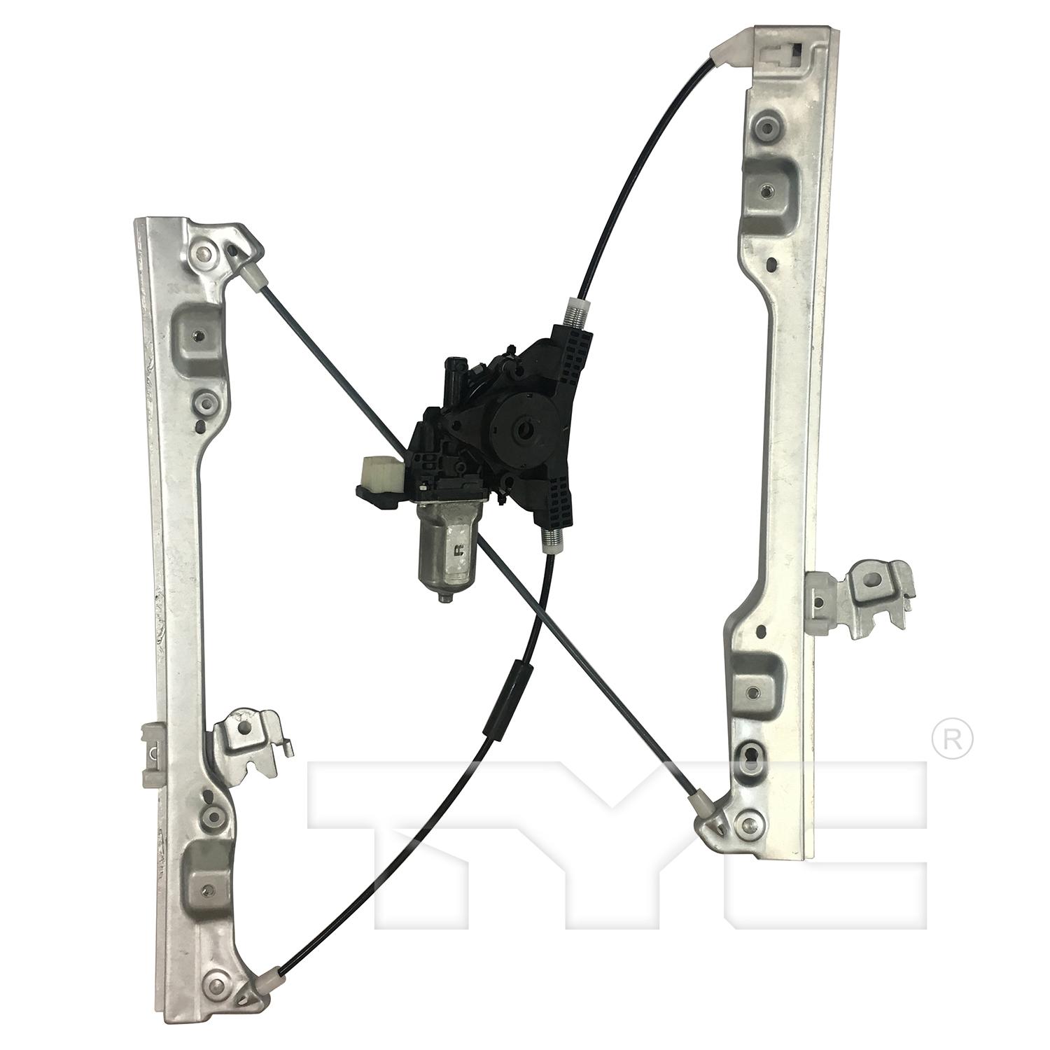 TYC 660615 Power Window Motor and Regulator Assembly product image 2 of 3