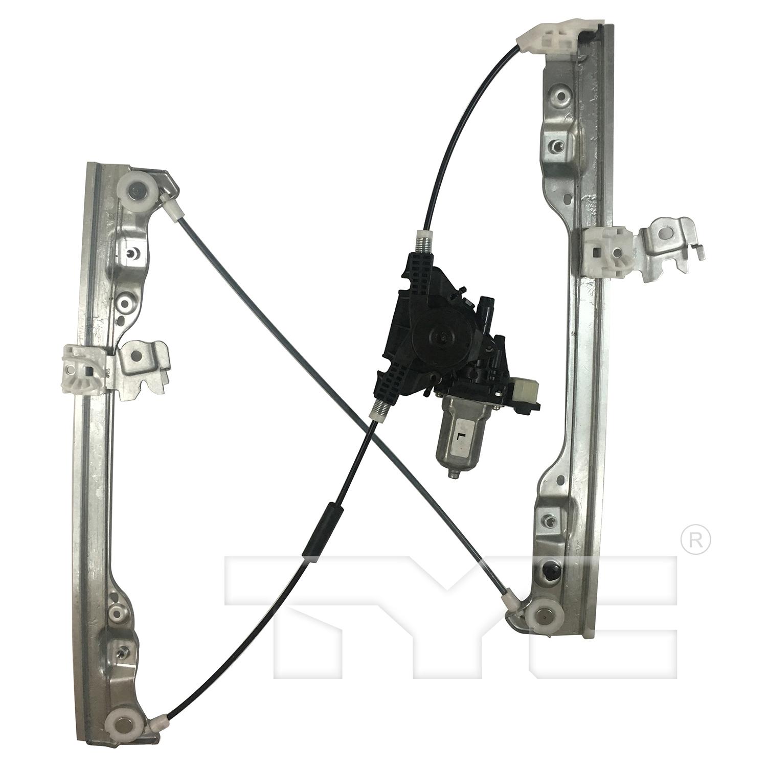 TYC 660616 Power Window Motor and Regulator Assembly product image 2 of 3