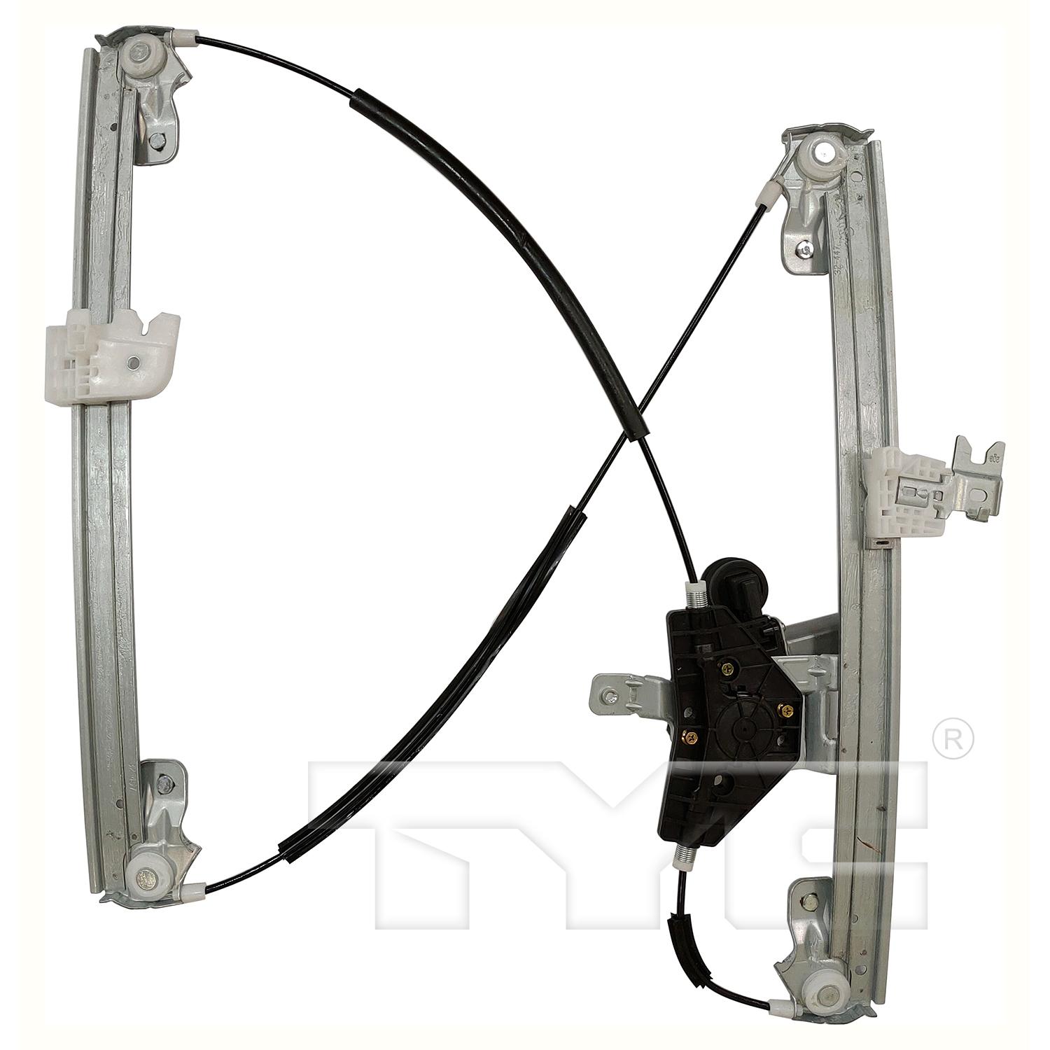 TYC 660617 Power Window Motor and Regulator Assembly product image 2 of 3