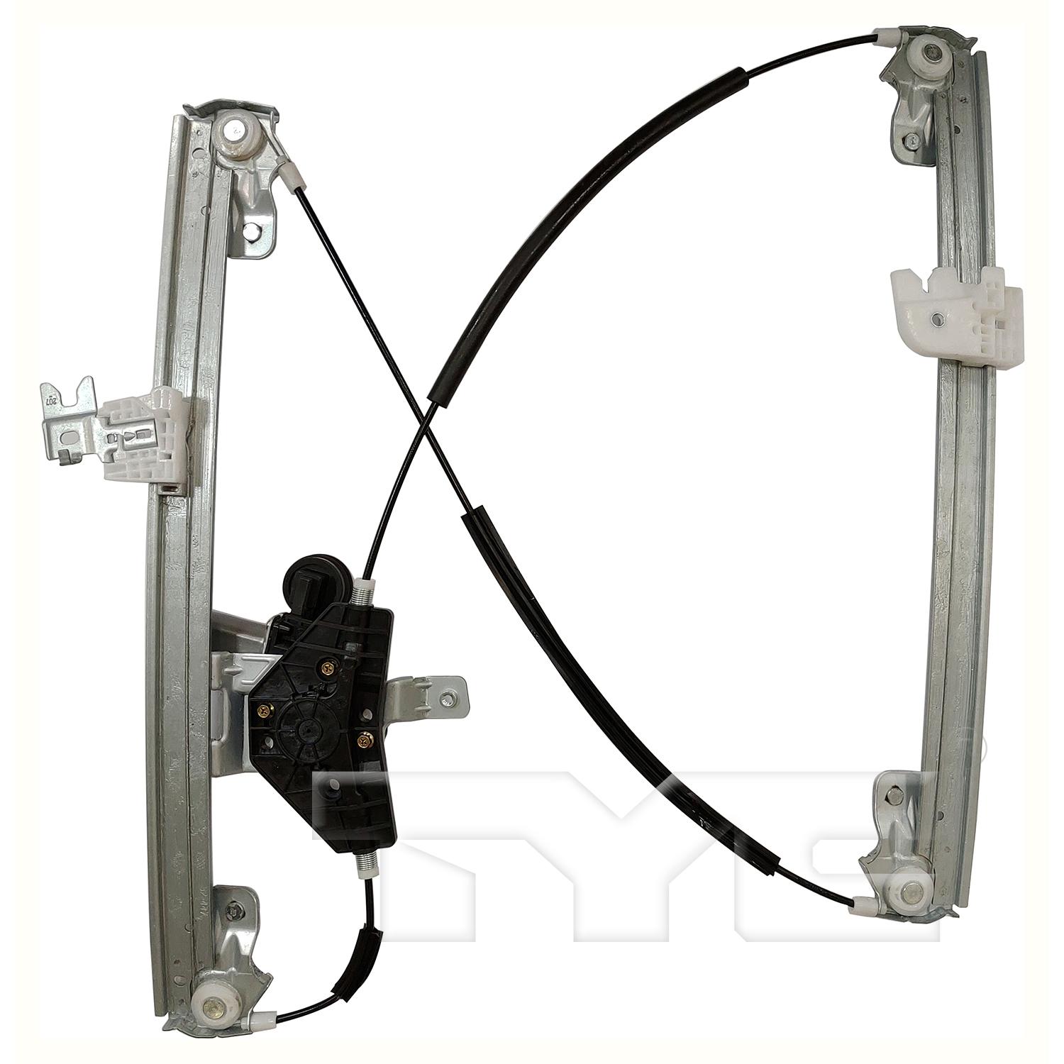 TYC 660618 Power Window Motor and Regulator Assembly product image 2 of 3