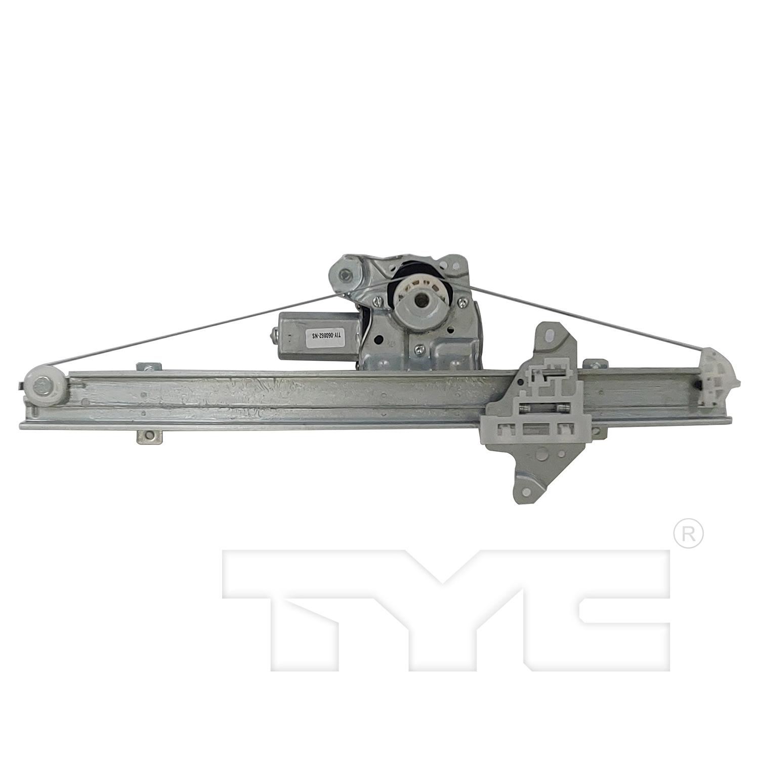 TYC 660619 Power Window Motor and Regulator Assembly product image 2 of 3