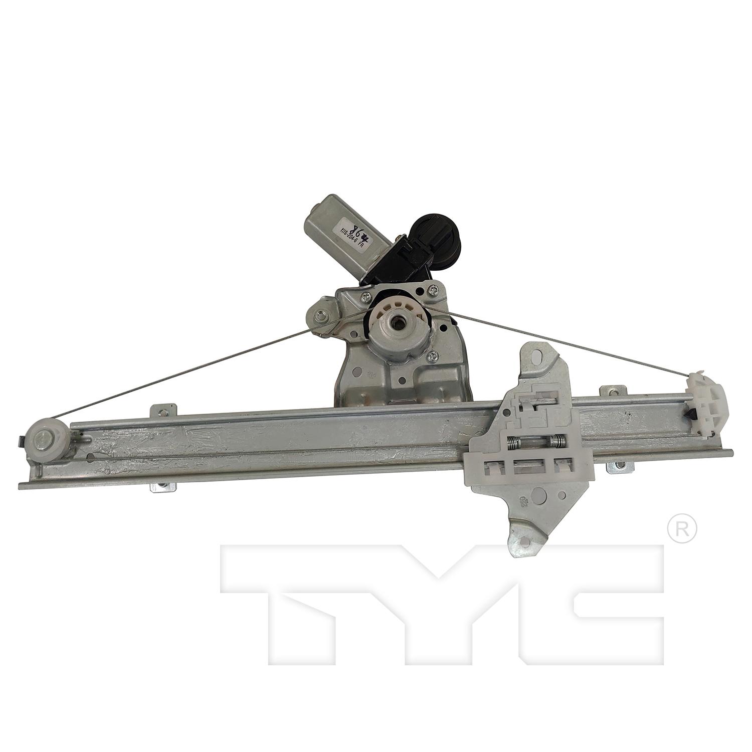 TYC 660621 Power Window Motor and Regulator Assembly product image 2 of 3