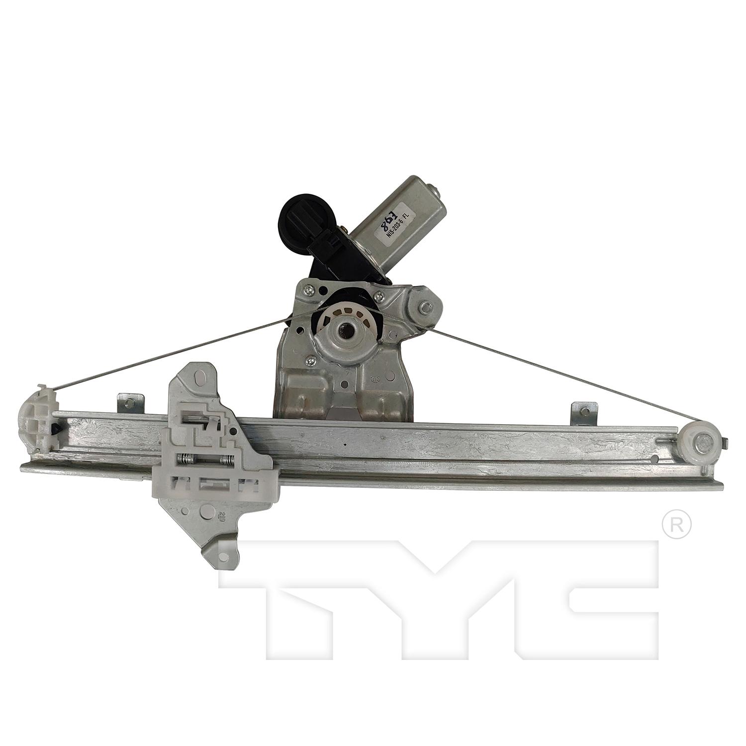 TYC 660622 - Power Window Motor and Regulator Assembly TYC 660622 Power Window Motor and Regulator Assembly product image 2 of 3