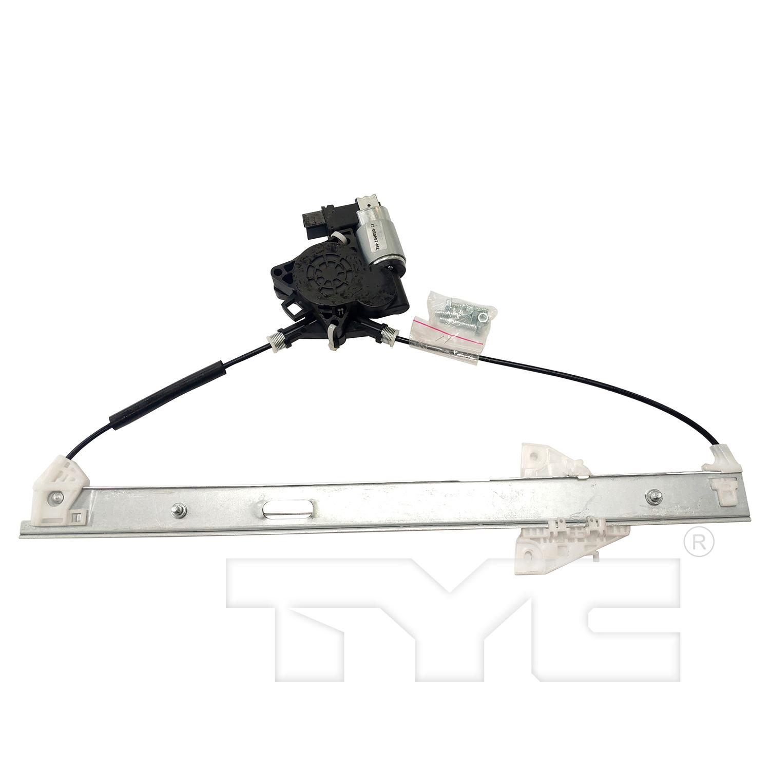 TYC 660652 Power Window Motor and Regulator Assembly product image 2 of 3