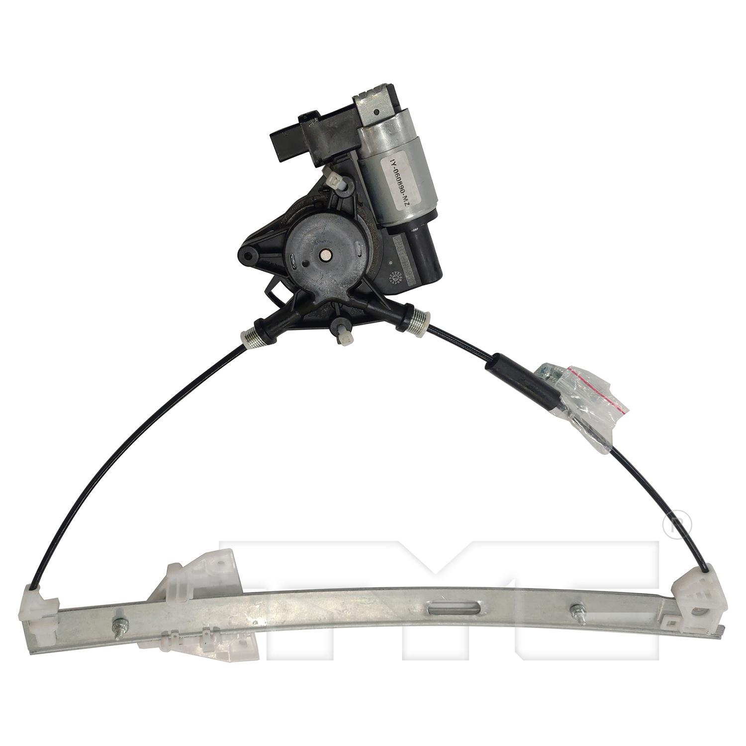 TYC 660657 Power Window Motor and Regulator Assembly product image 2 of 3