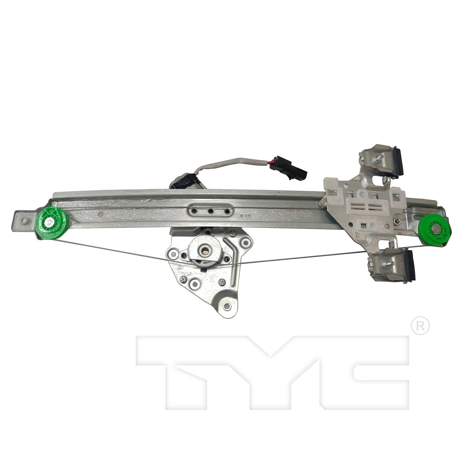 TYC 660663 Power Window Motor and Regulator Assembly product image 1 of 3