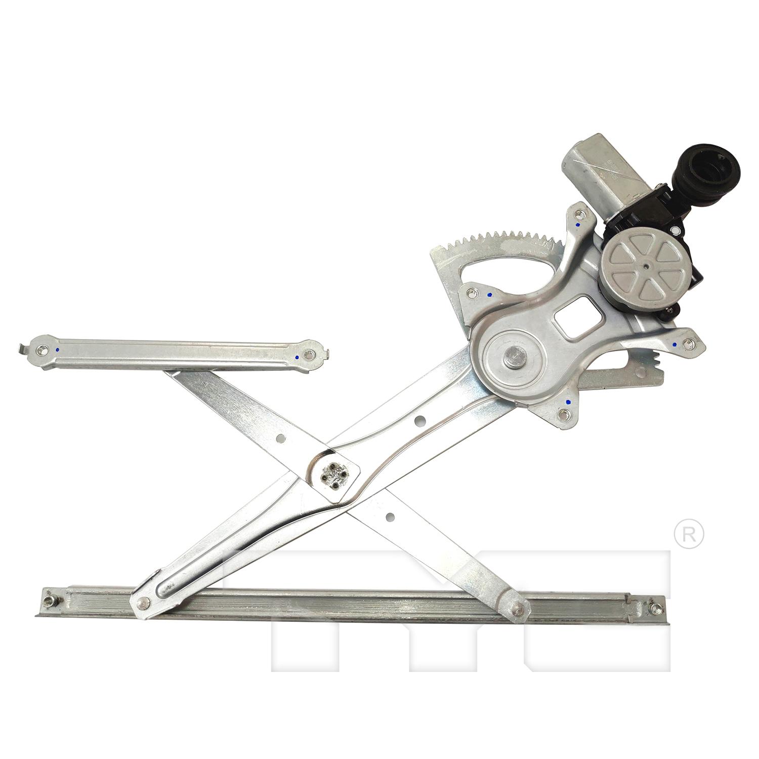 TYC 660670 Power Window Motor and Regulator Assembly product image 2 of 3