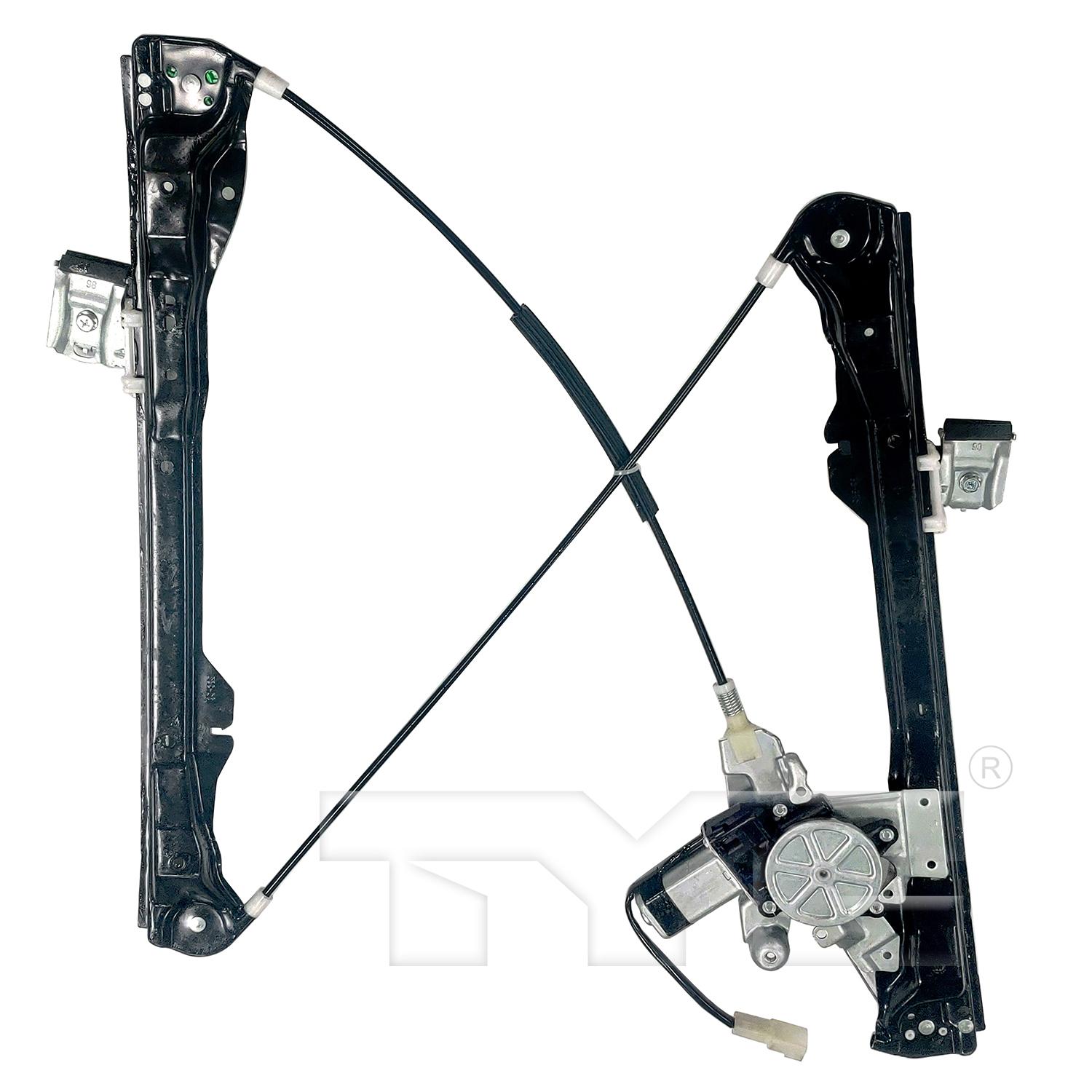 TYC 660680 Power Window Motor and Regulator Assembly product image 2 of 3
