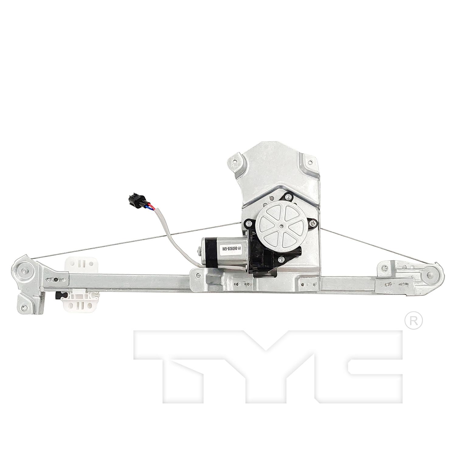 TYC 660695 Power Window Motor and Regulator Assembly product image 2 of 3