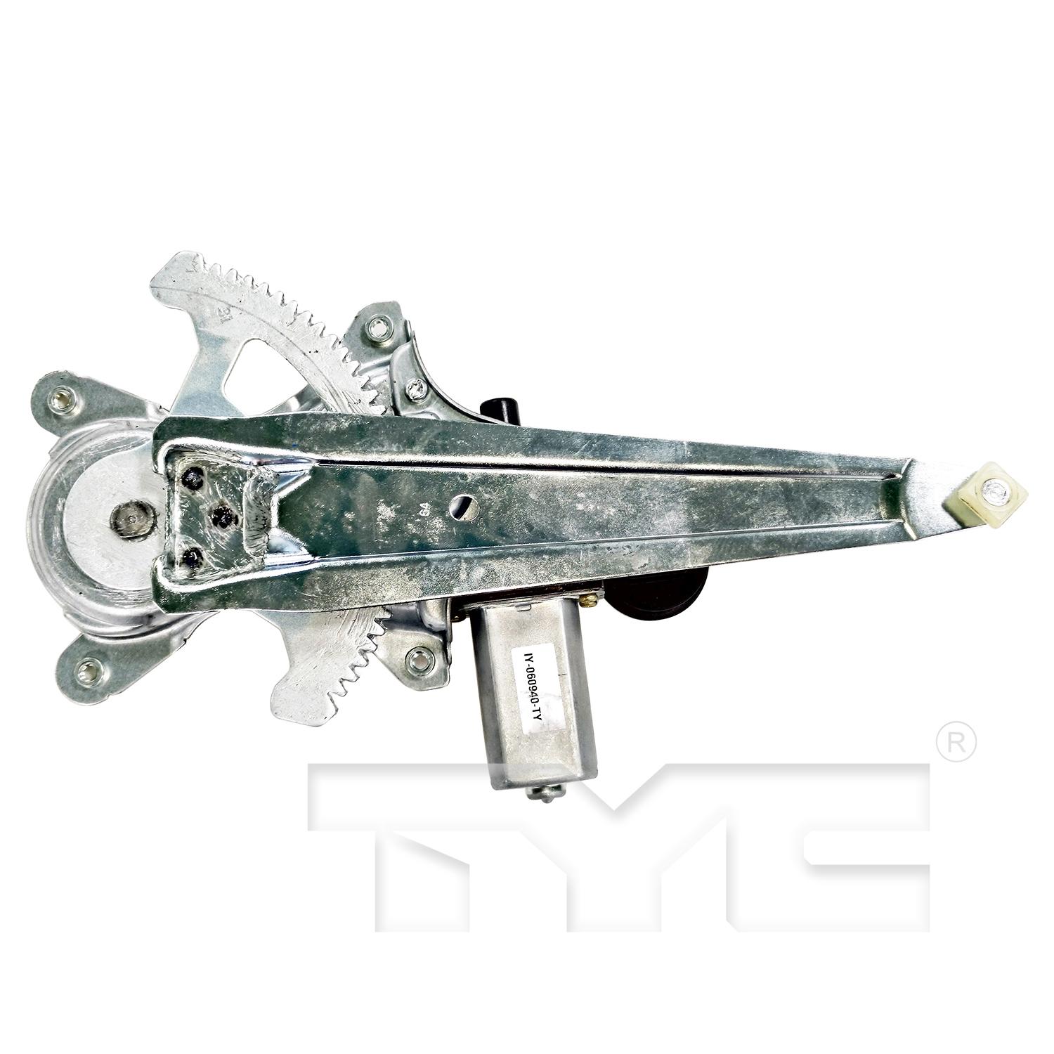 TYC 660705 Power Window Motor and Regulator Assembly product image 2 of 3