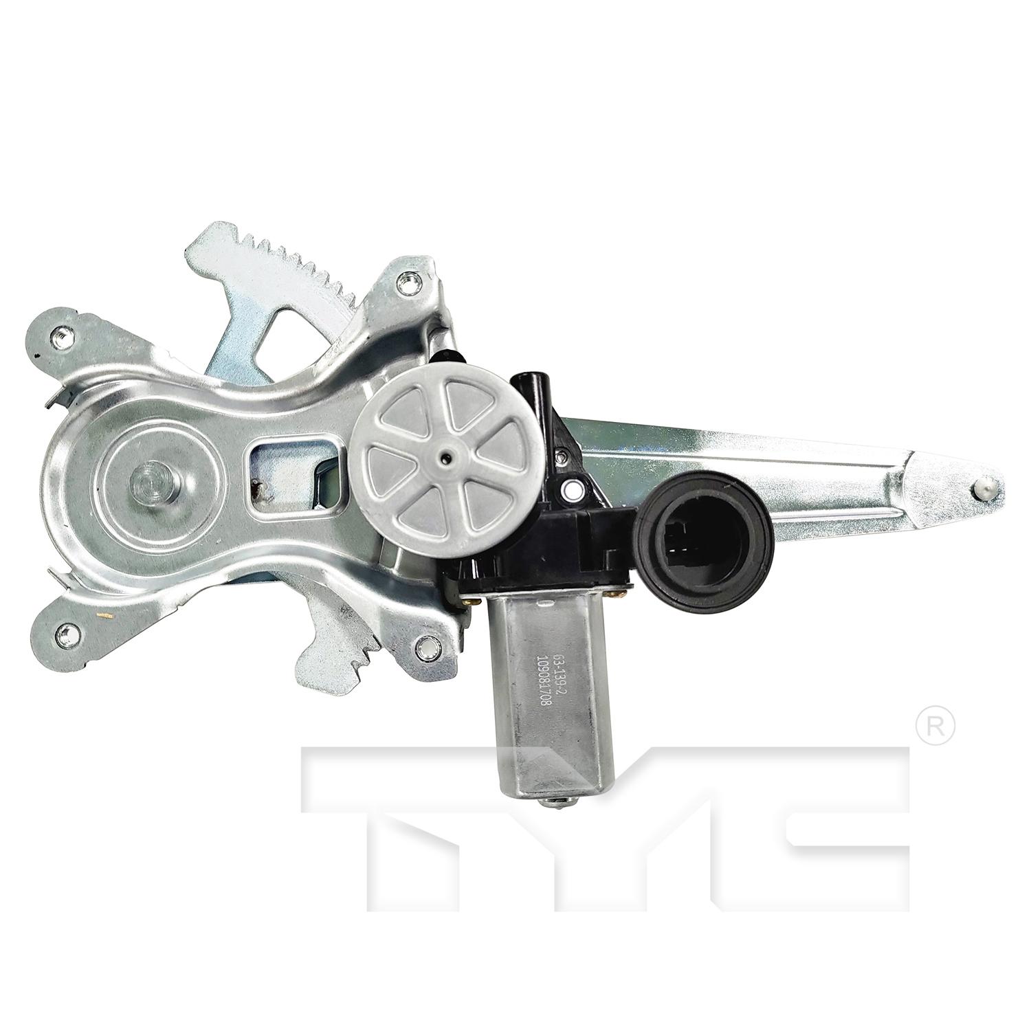 TYC 660706 Power Window Motor and Regulator Assembly product image 1 of 3