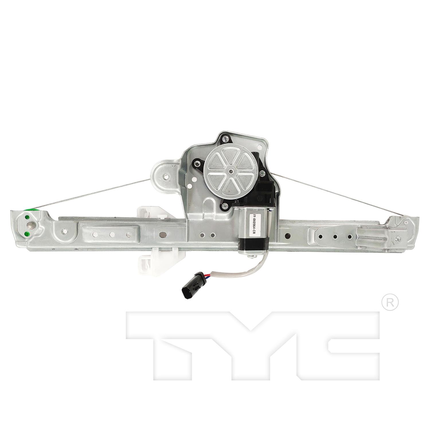 TYC 660713 Power Window Motor and Regulator Assembly product image 2 of 3