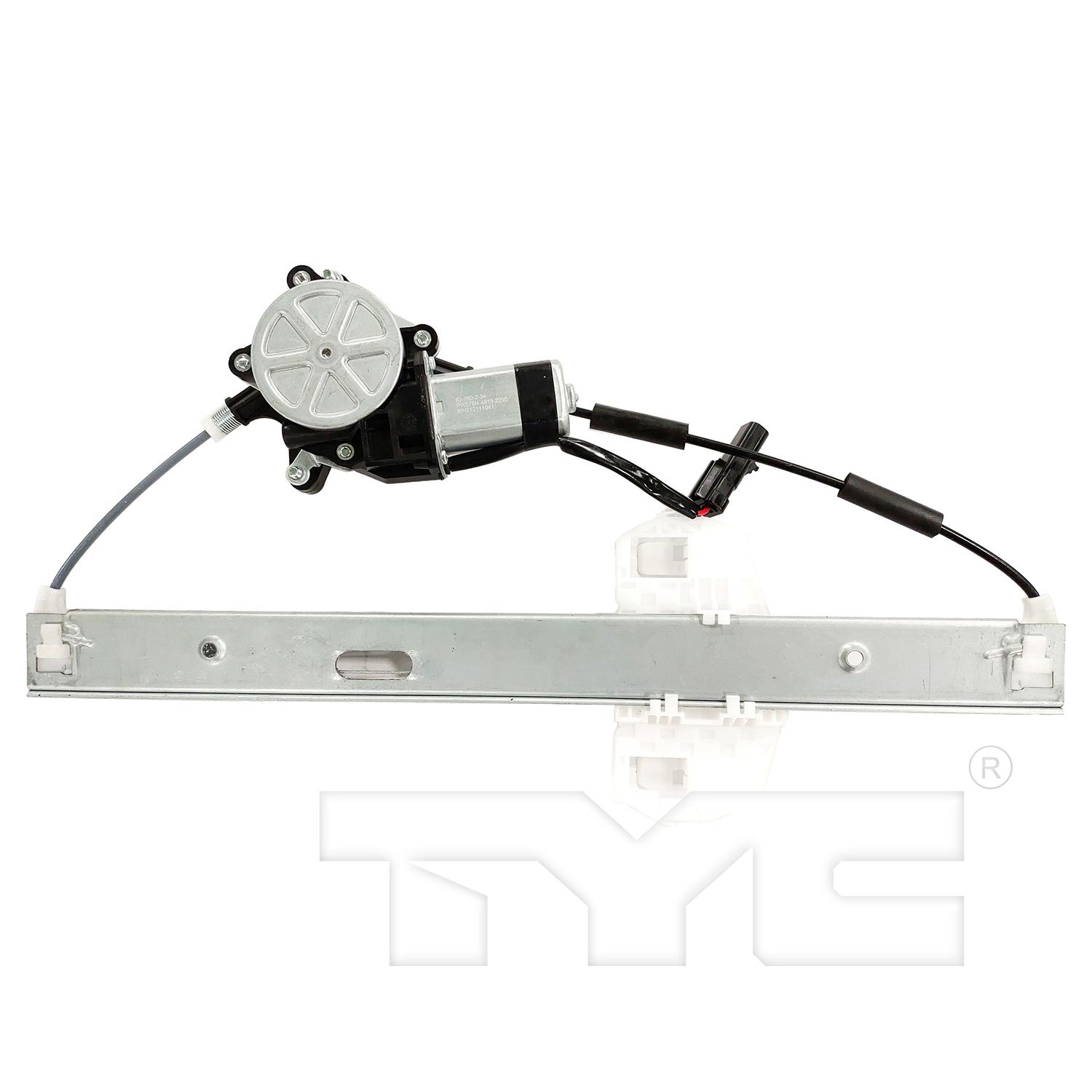 TYC 660718 Power Window Motor and Regulator Assembly product image 2 of 3