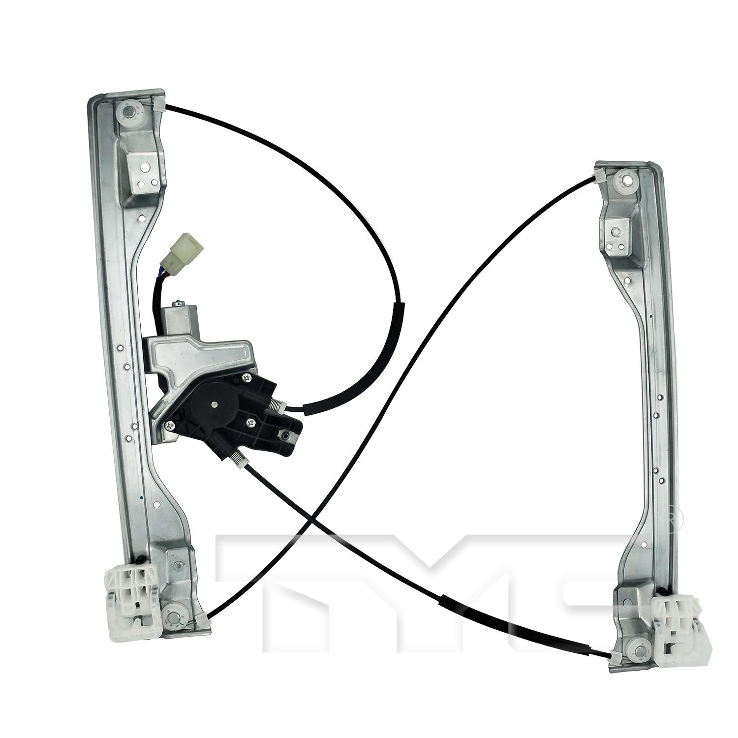 TYC 660723 Power Window Motor and Regulator Assembly product image 1 of 3