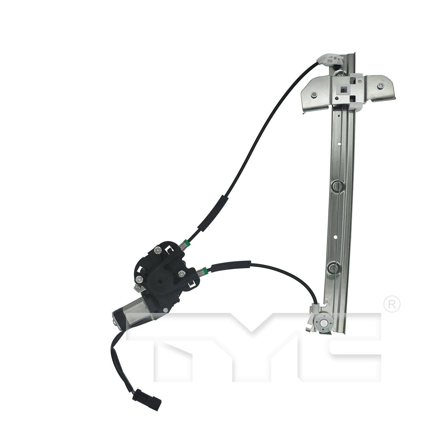 TYC 660730 Power Window Motor and Regulator Assembly product image 1 of 3