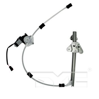 TYC 660731 Power Window Motor and Regulator Assembly product image 2 of 3
